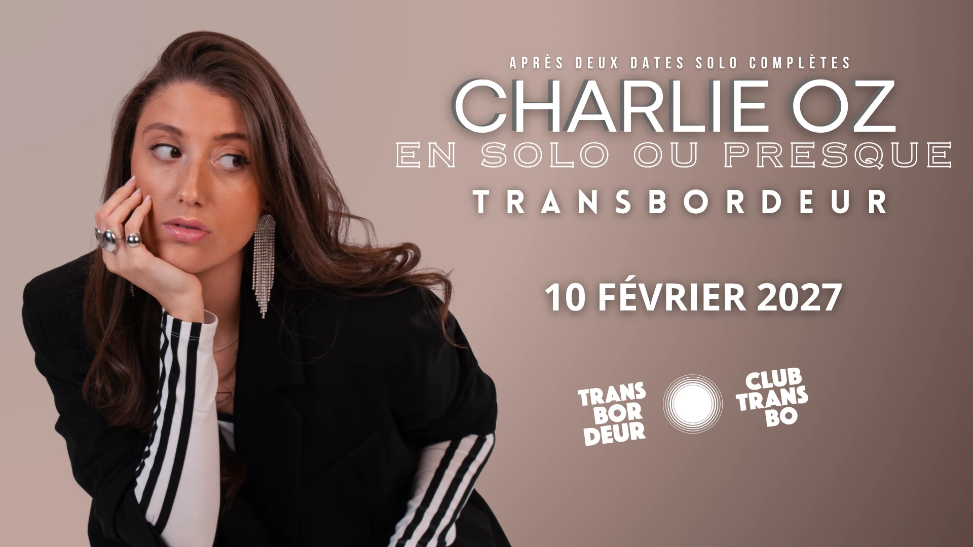 Transb'oz : Charlie Oz - 10 Fevrier 2027