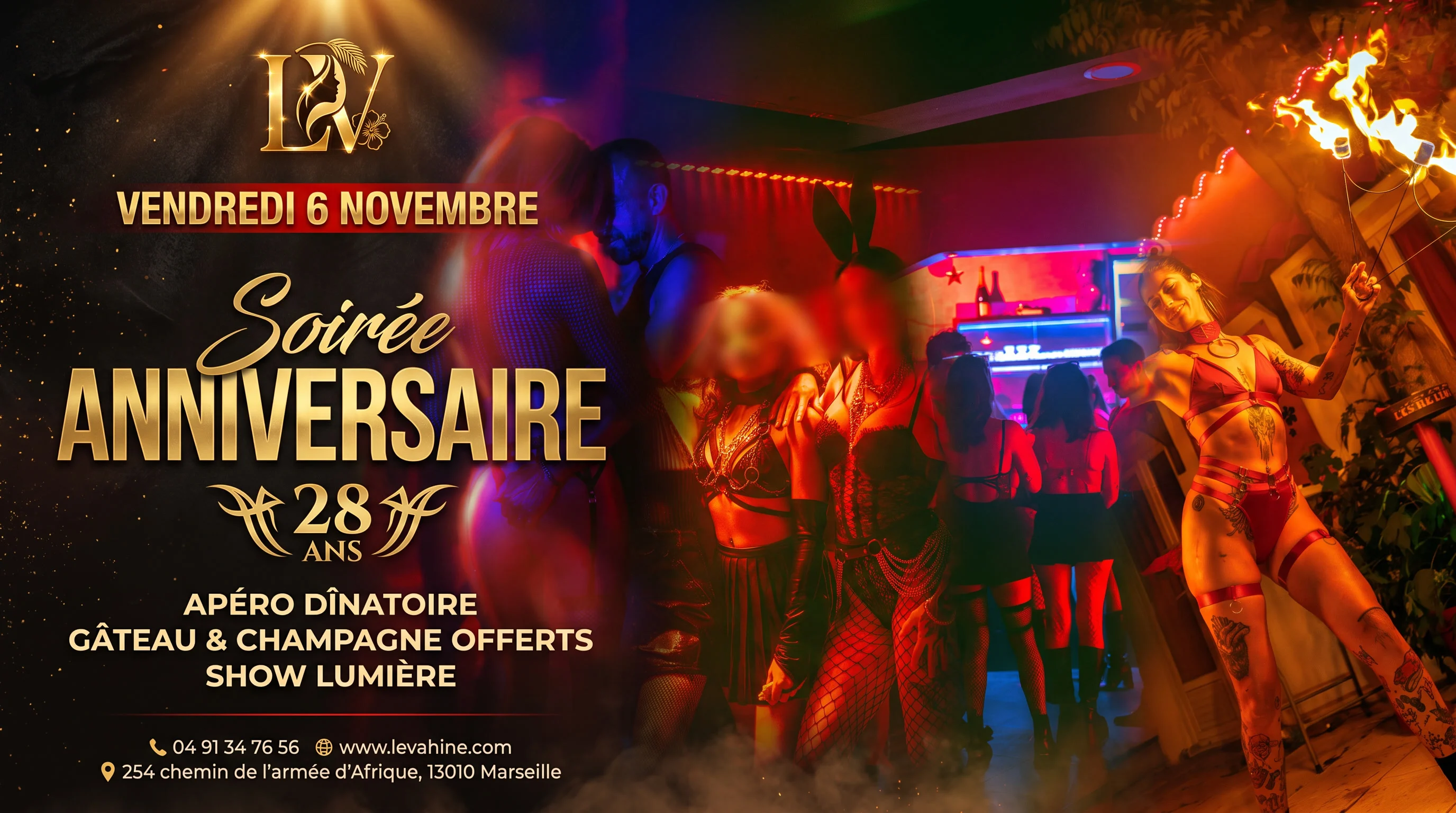 Événement Exclusif · Anniversaire Du Vahiné 🖤