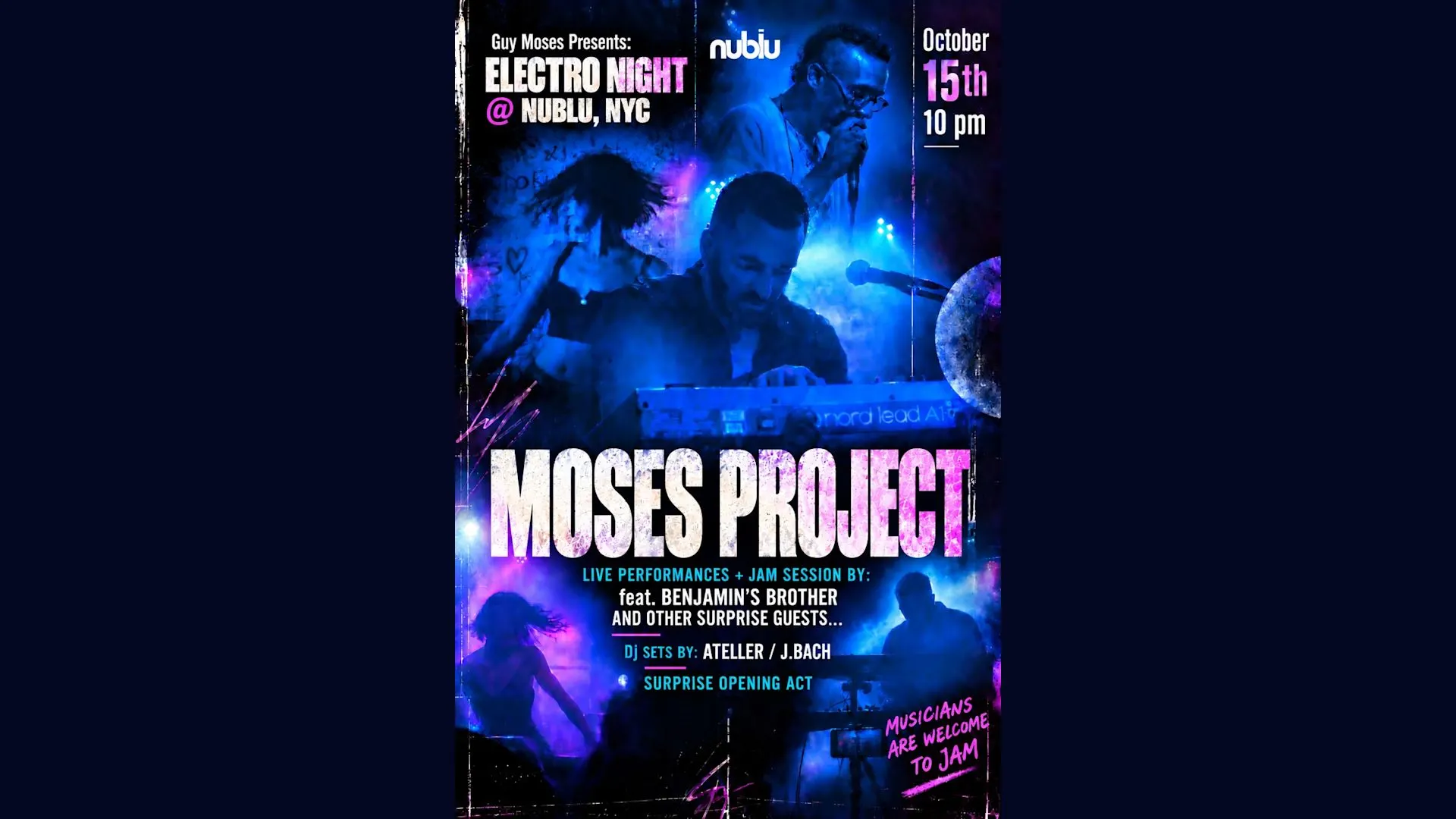 Guy Moses Presents: Electro Night