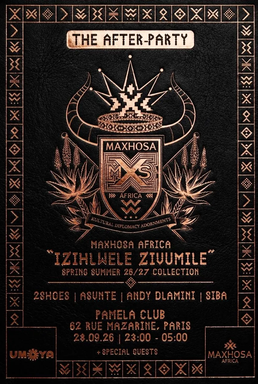 Maxhosa Afterparty (Only 20 Tickets Online)