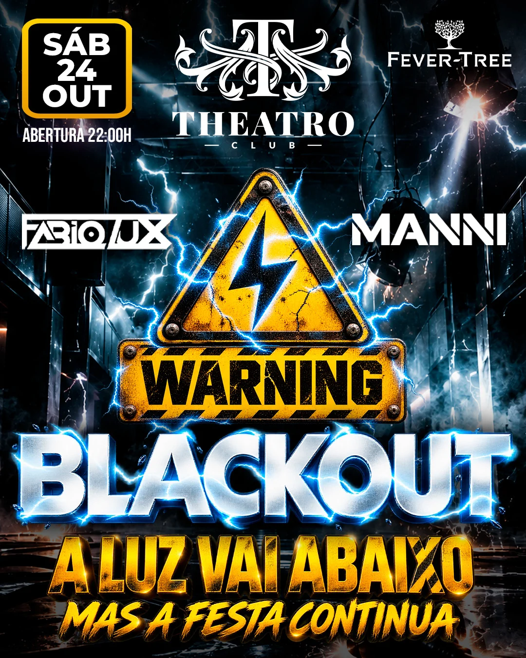 ⚠️⚡Blackout No Theatro Club ⚡⚠️