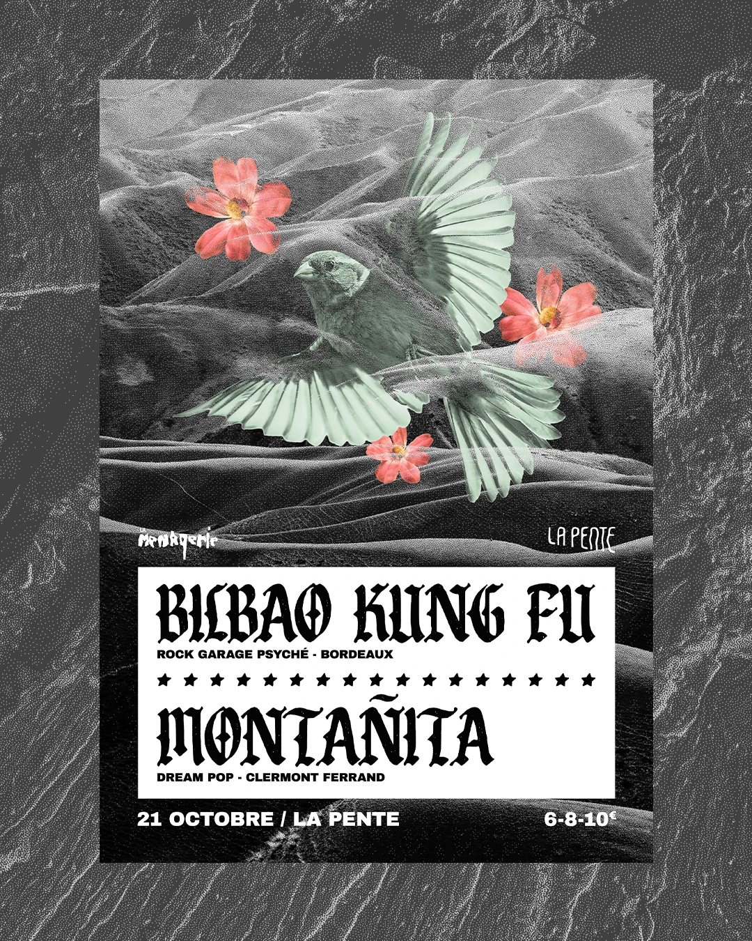 La Ménagerie Invite Bilbao Kung-Fu & Montañita [Rock / Punk]