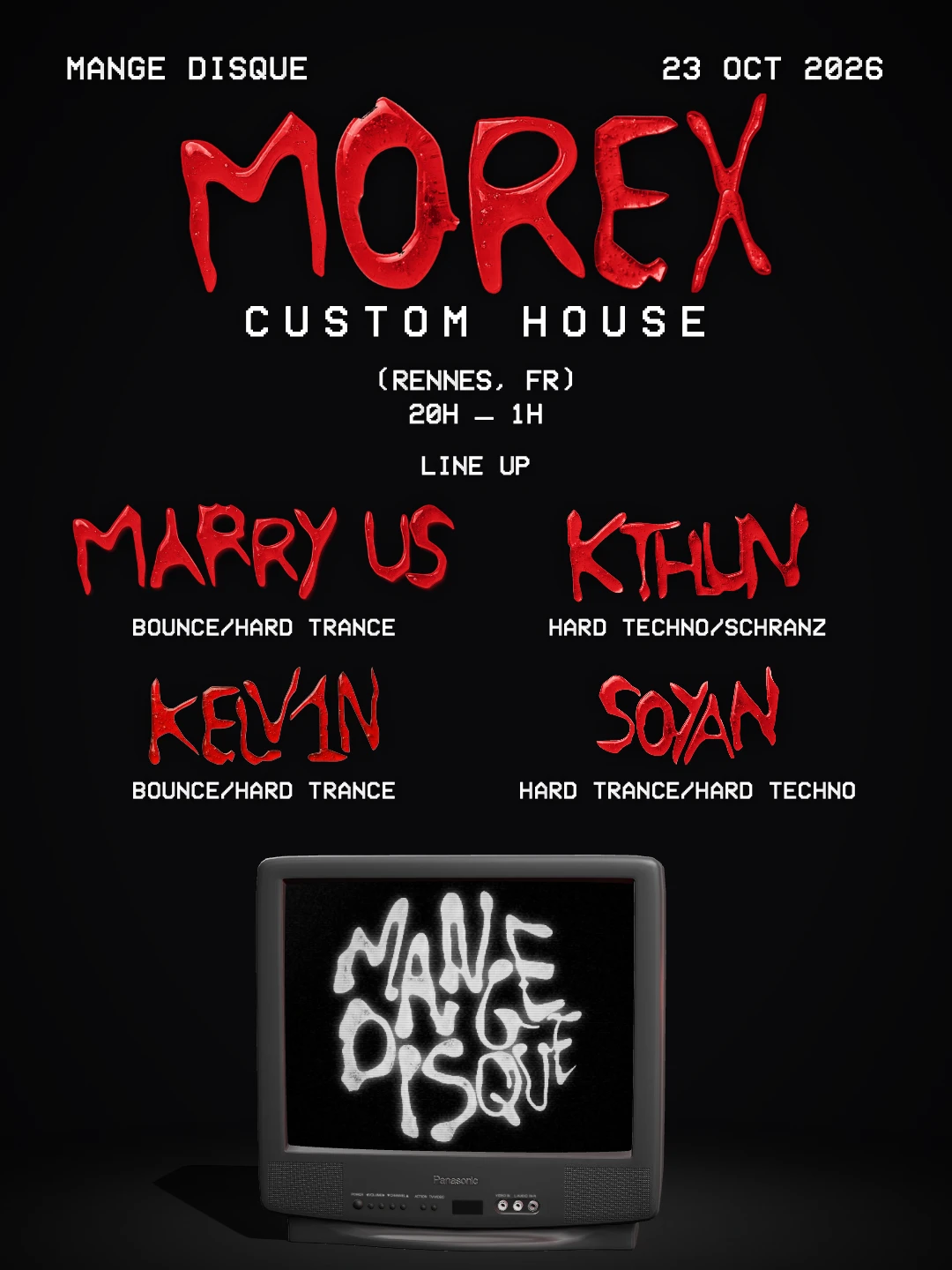 Mange Disque // Morex Custom House