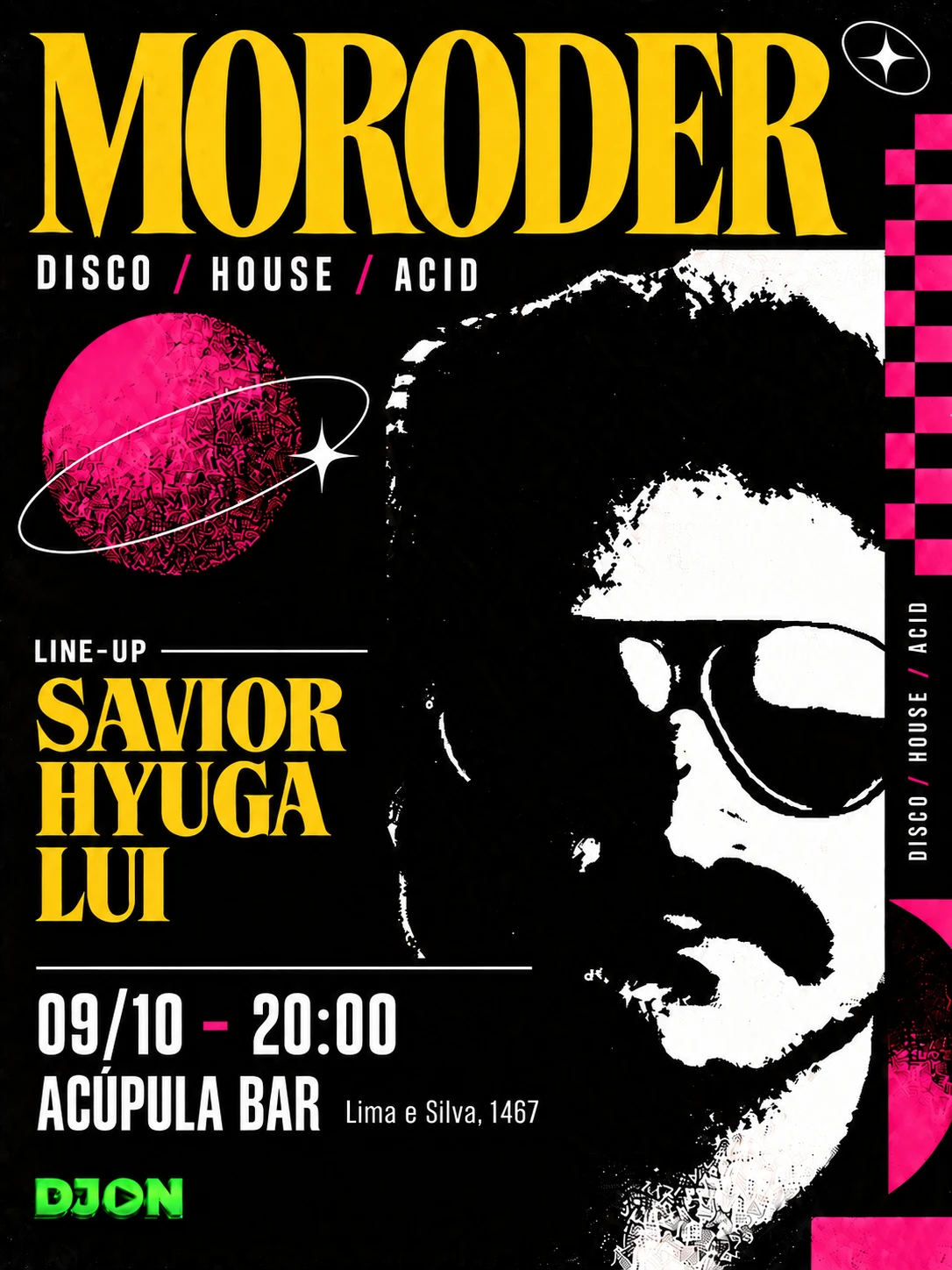 Moroder - Disco / House / Acid @ A Cúpula Bar