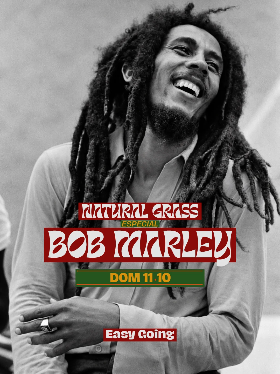Especial Bob Marley Com Natural Grass