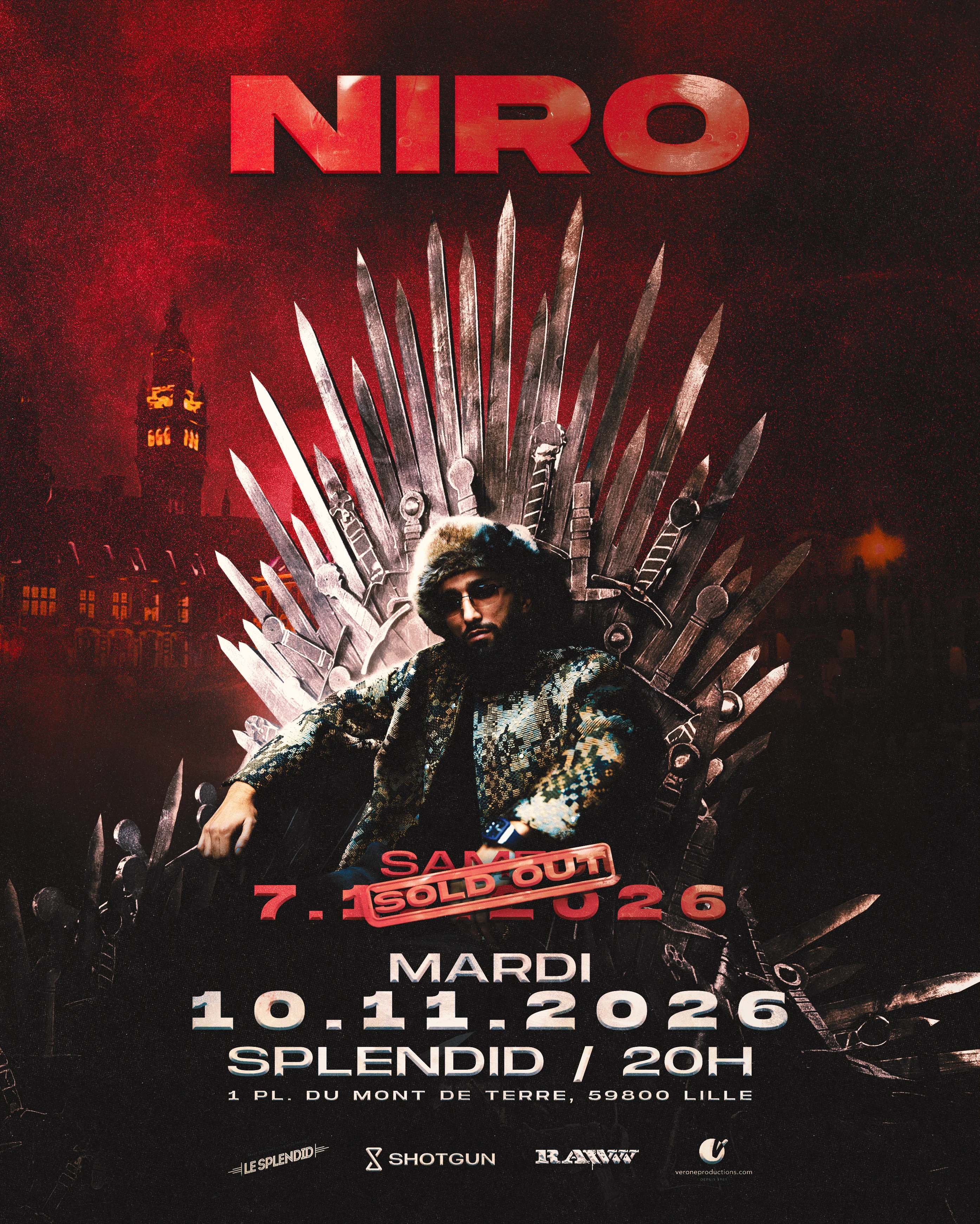 Rawww X Verone: Niro Au Splendid