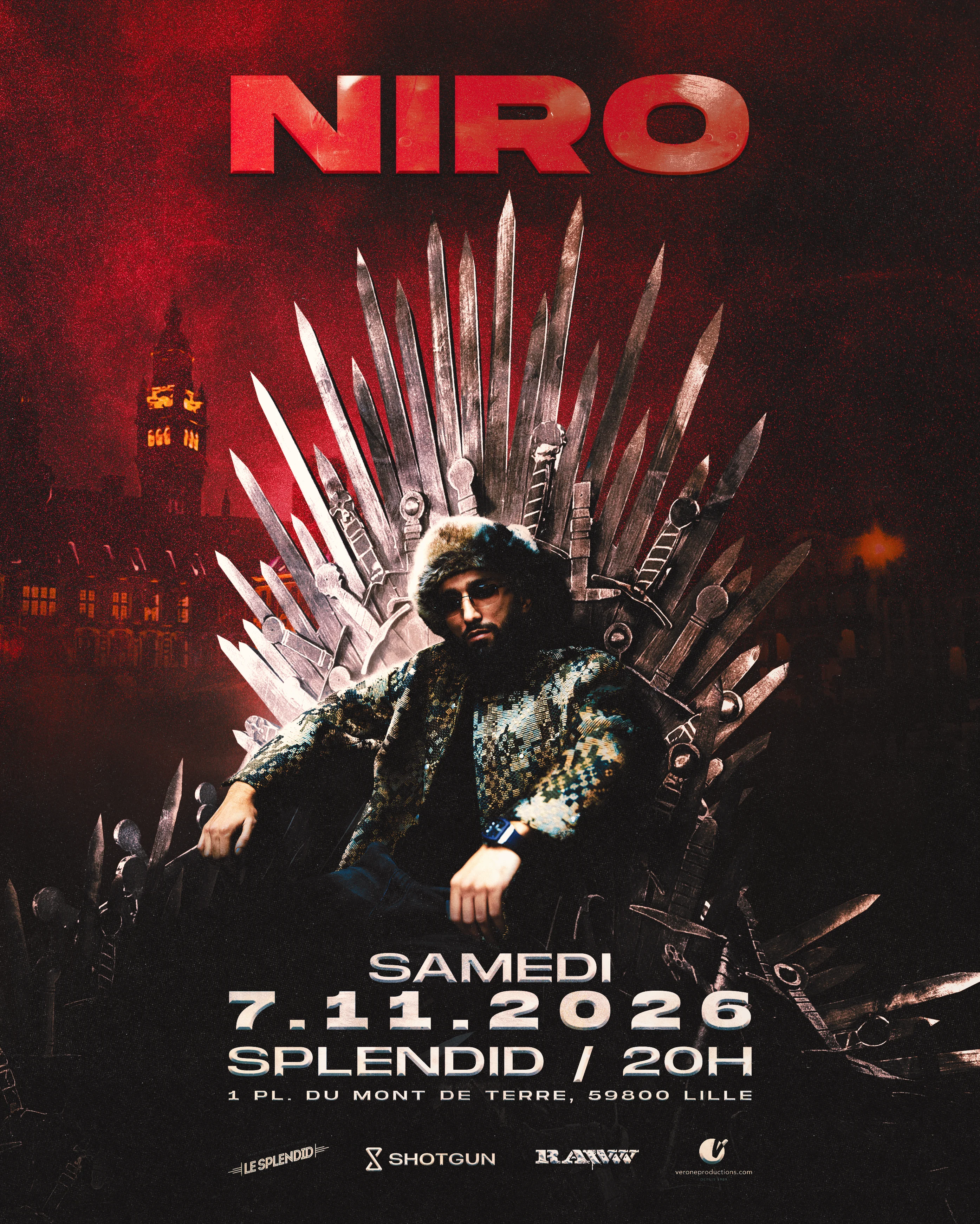 Rawww X Verone: Niro Au Splendid