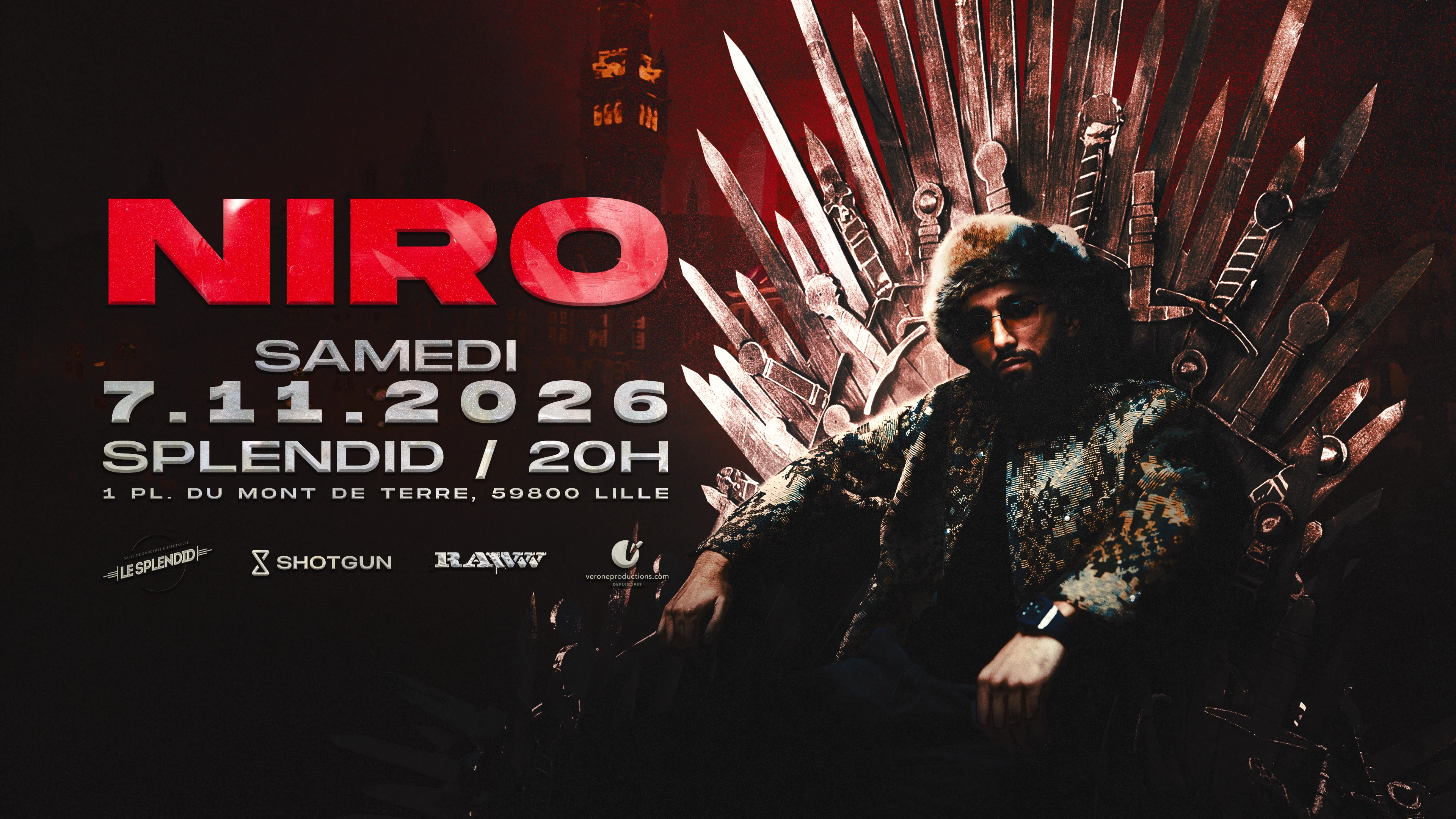 Rawww X Verone: Niro Au Splendid