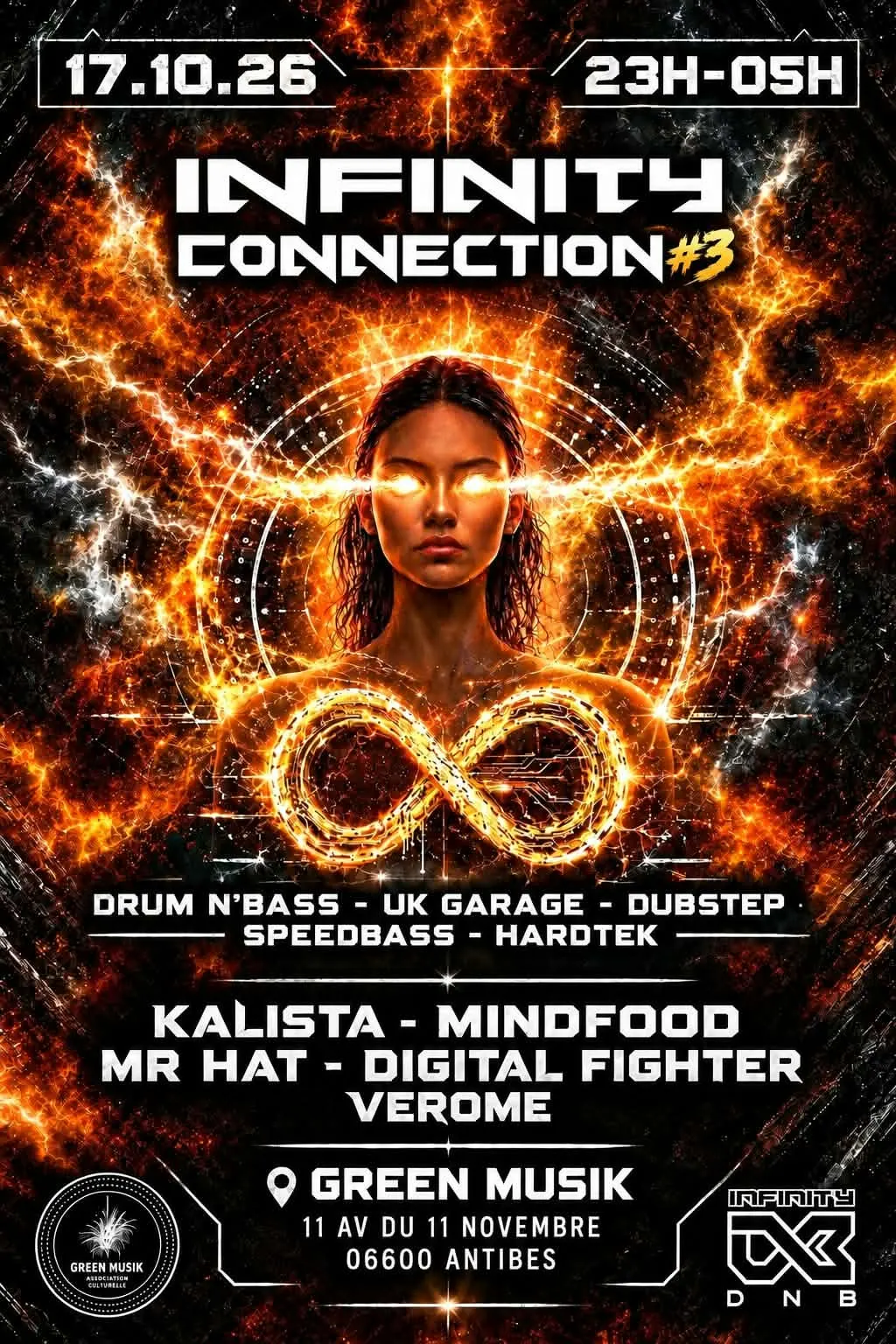 Infinity Connection #3 - Drum N'bass * Uk Bass * Hardtek
