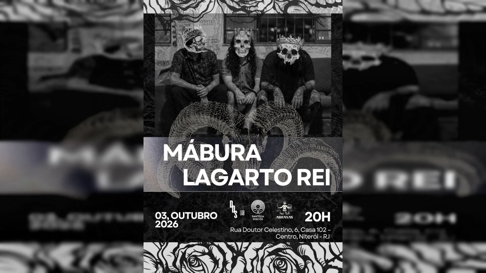 Pantoja, Dds Lab E Abraxas Apresentam: Mábura E Lagarto Rei