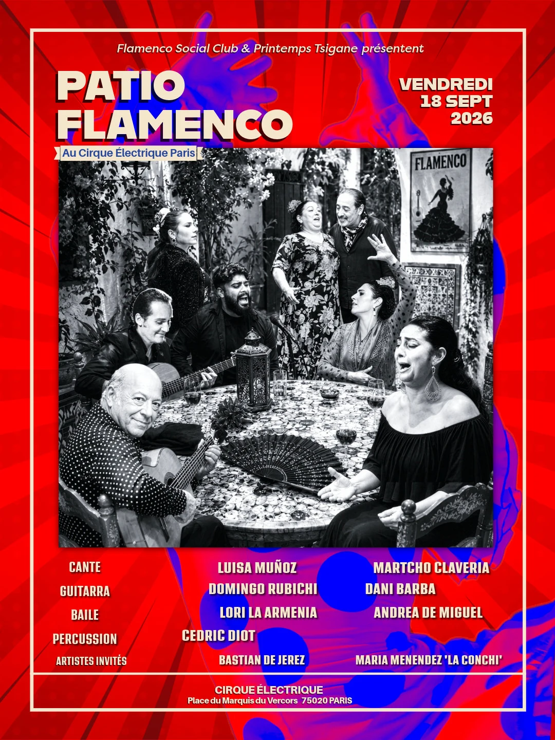 Patio Flamenco — Cirque Électrique