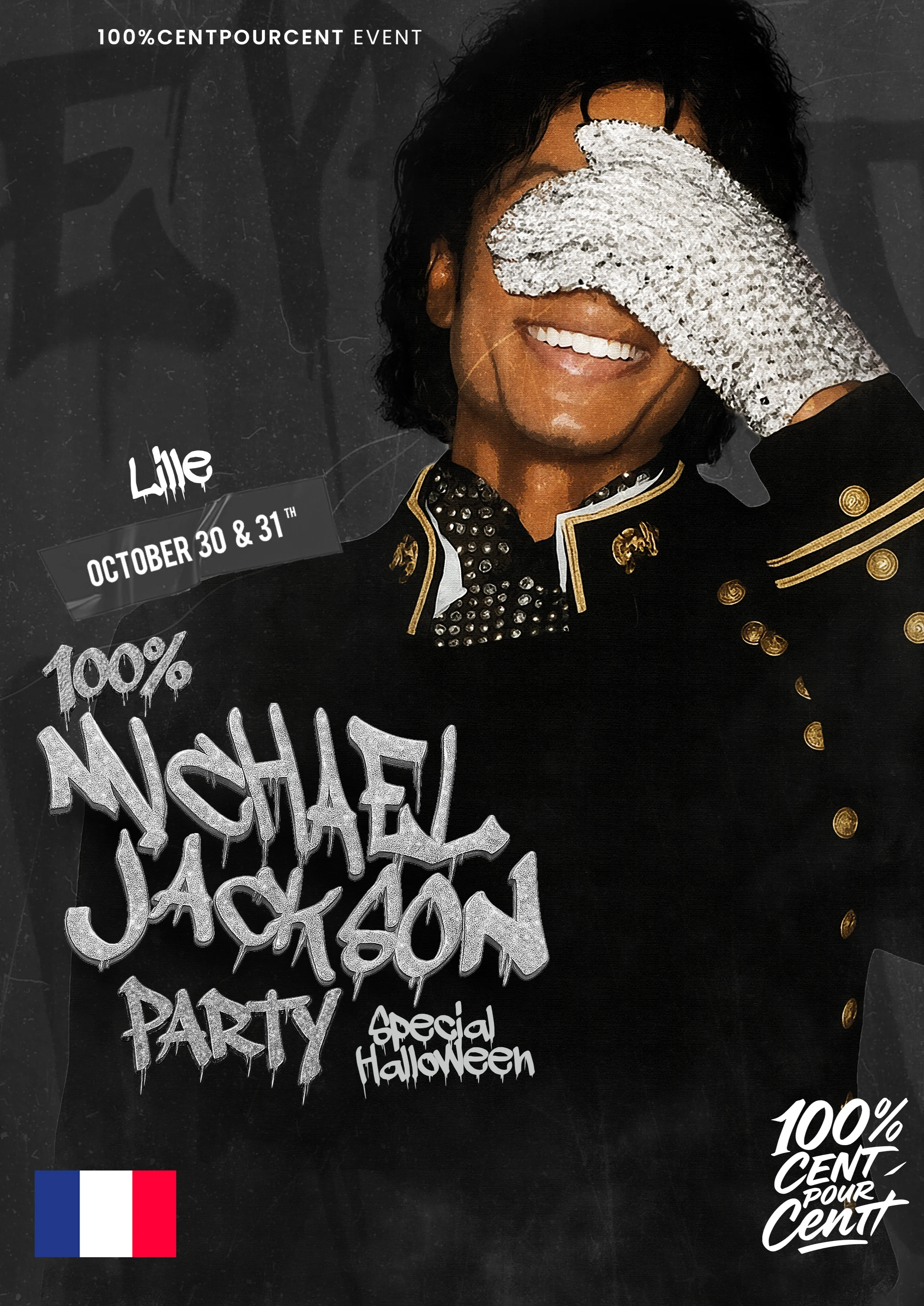 100% Michael Jackson Party In Lille !! (Special Halloween)