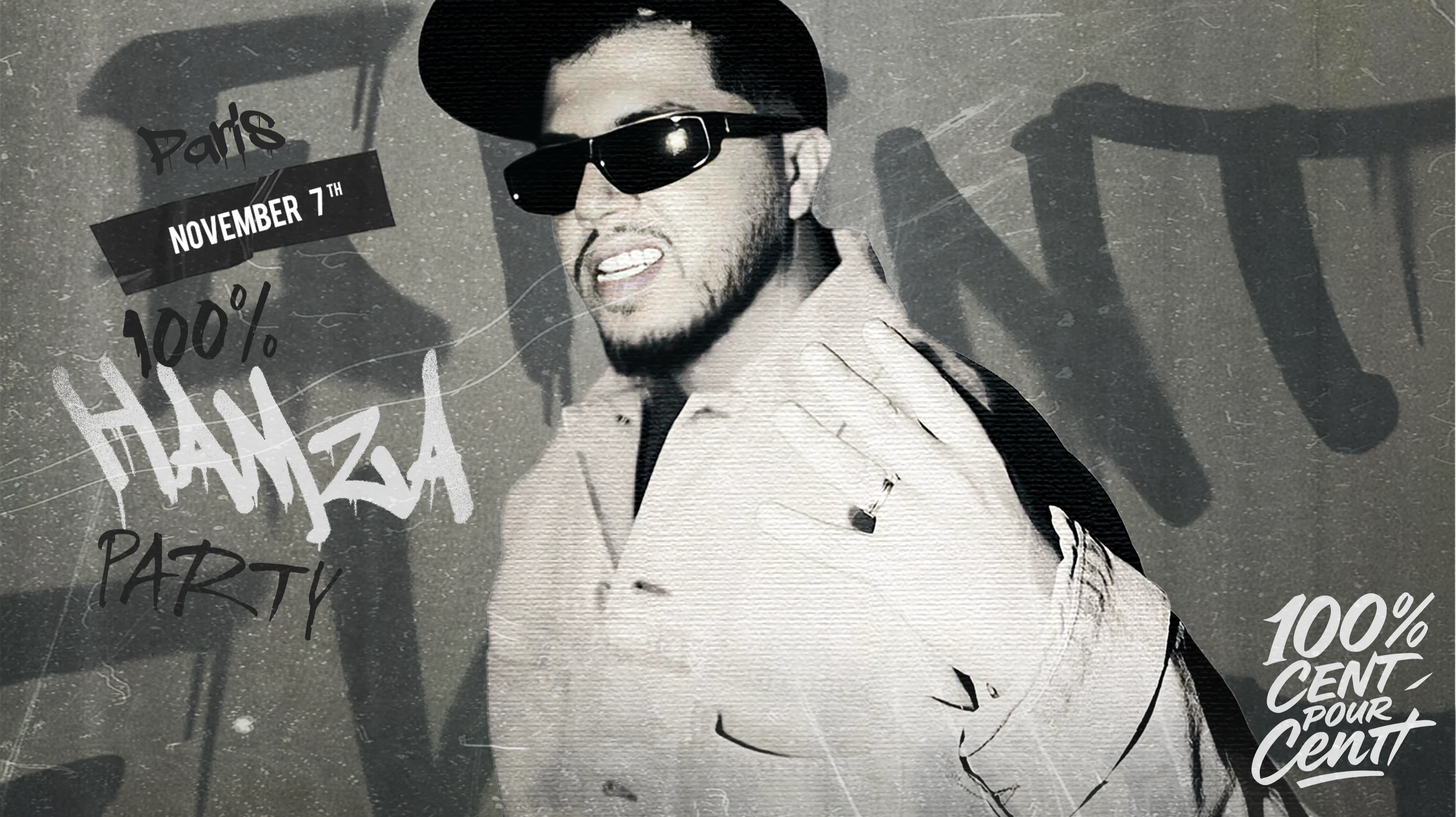 100% Hamza Party In Paris !!