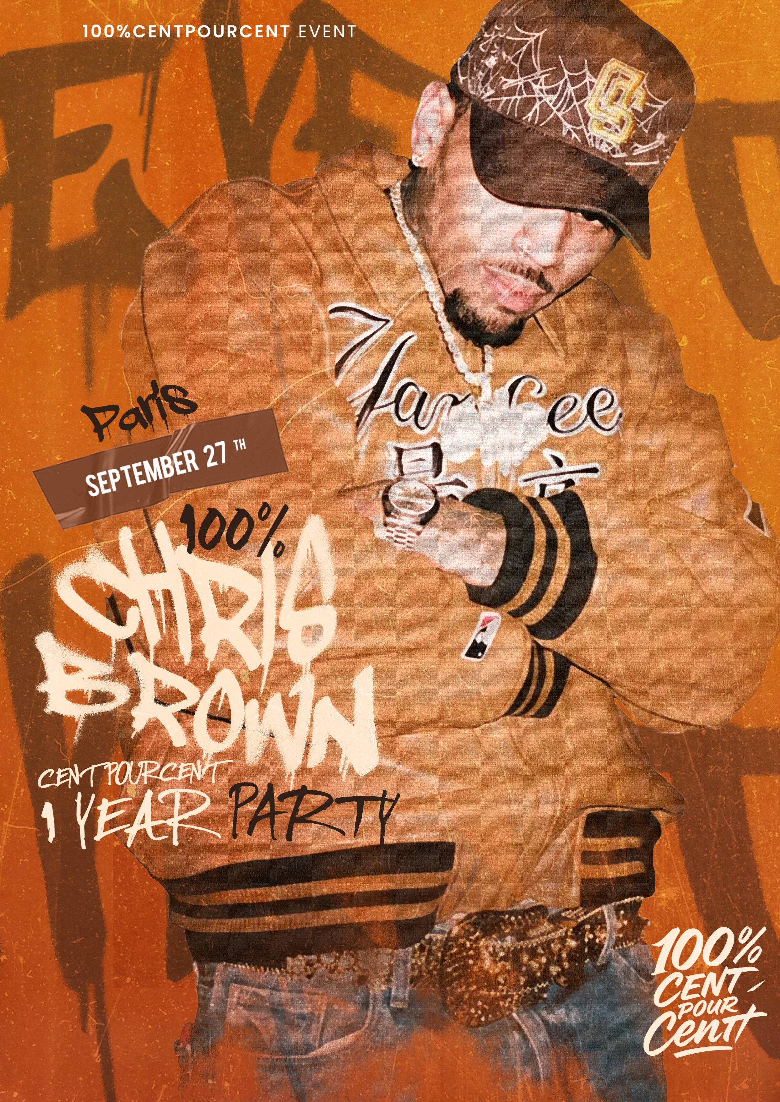 100% Chris Brown Party !! (Special Centpourcent 1 Year !!)