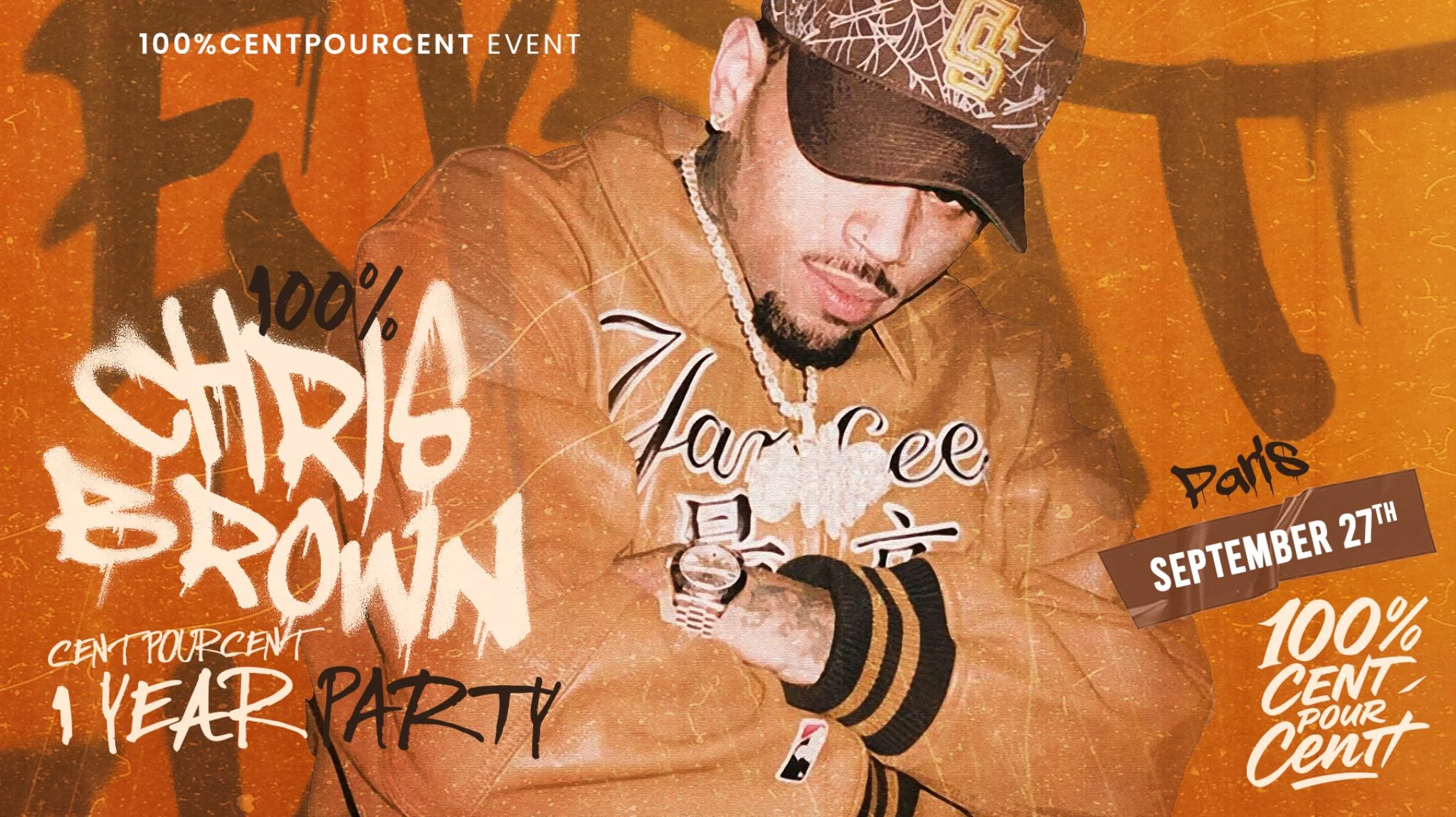 100% Chris Brown Party !! (Special Centpourcent 1 Year !!)