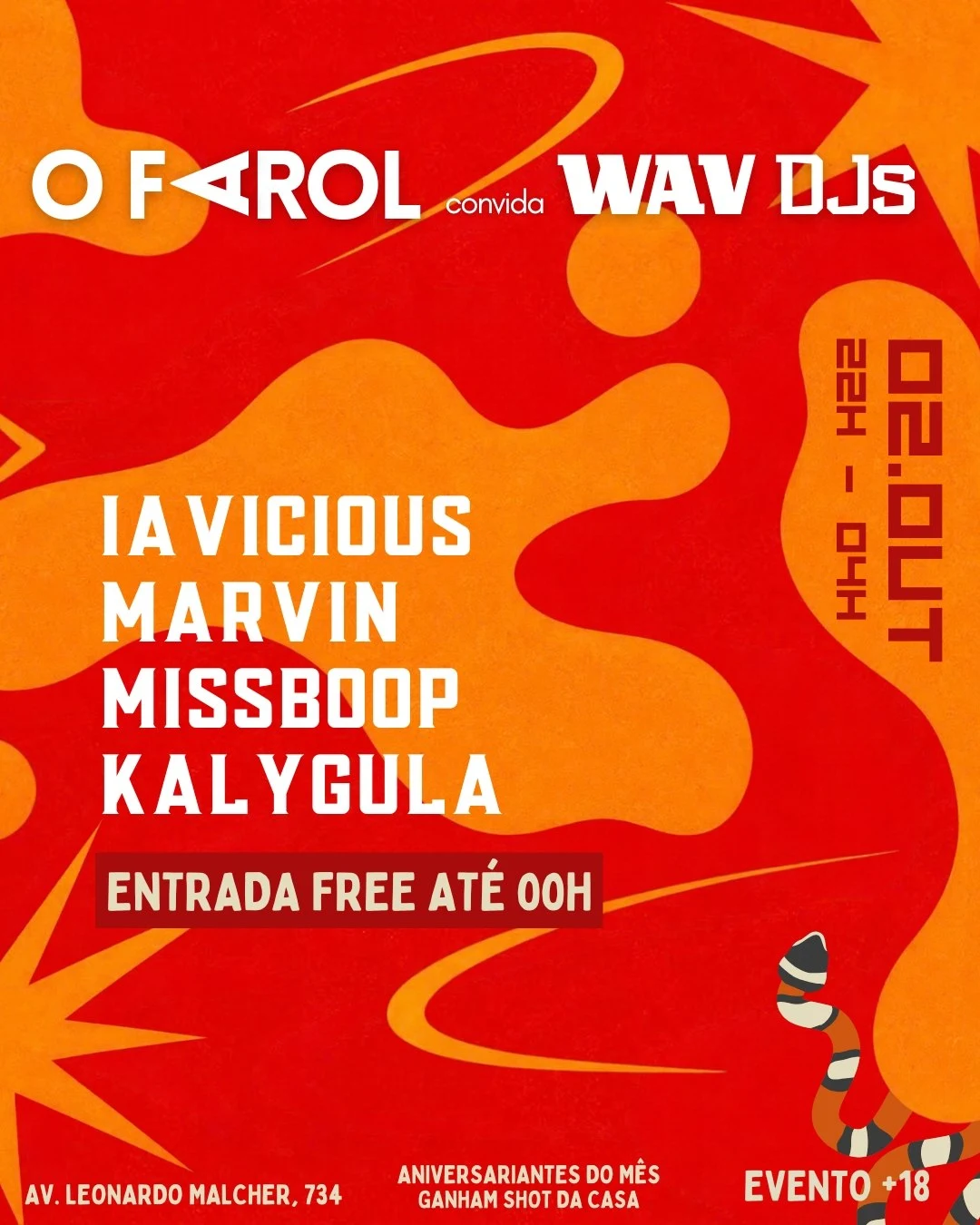 O Farol Convida Wav Djs