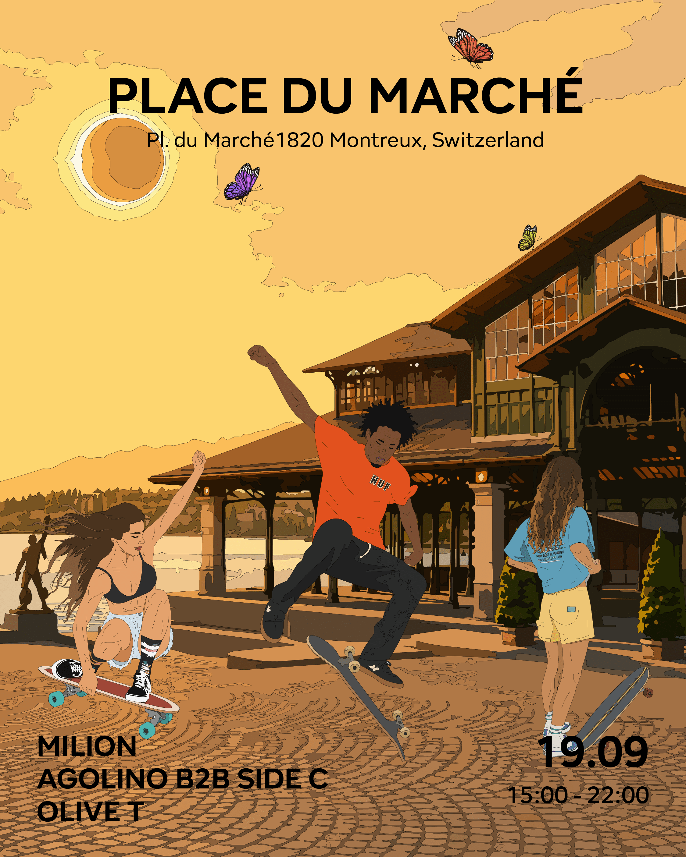 Place Du Marché Millesime Event