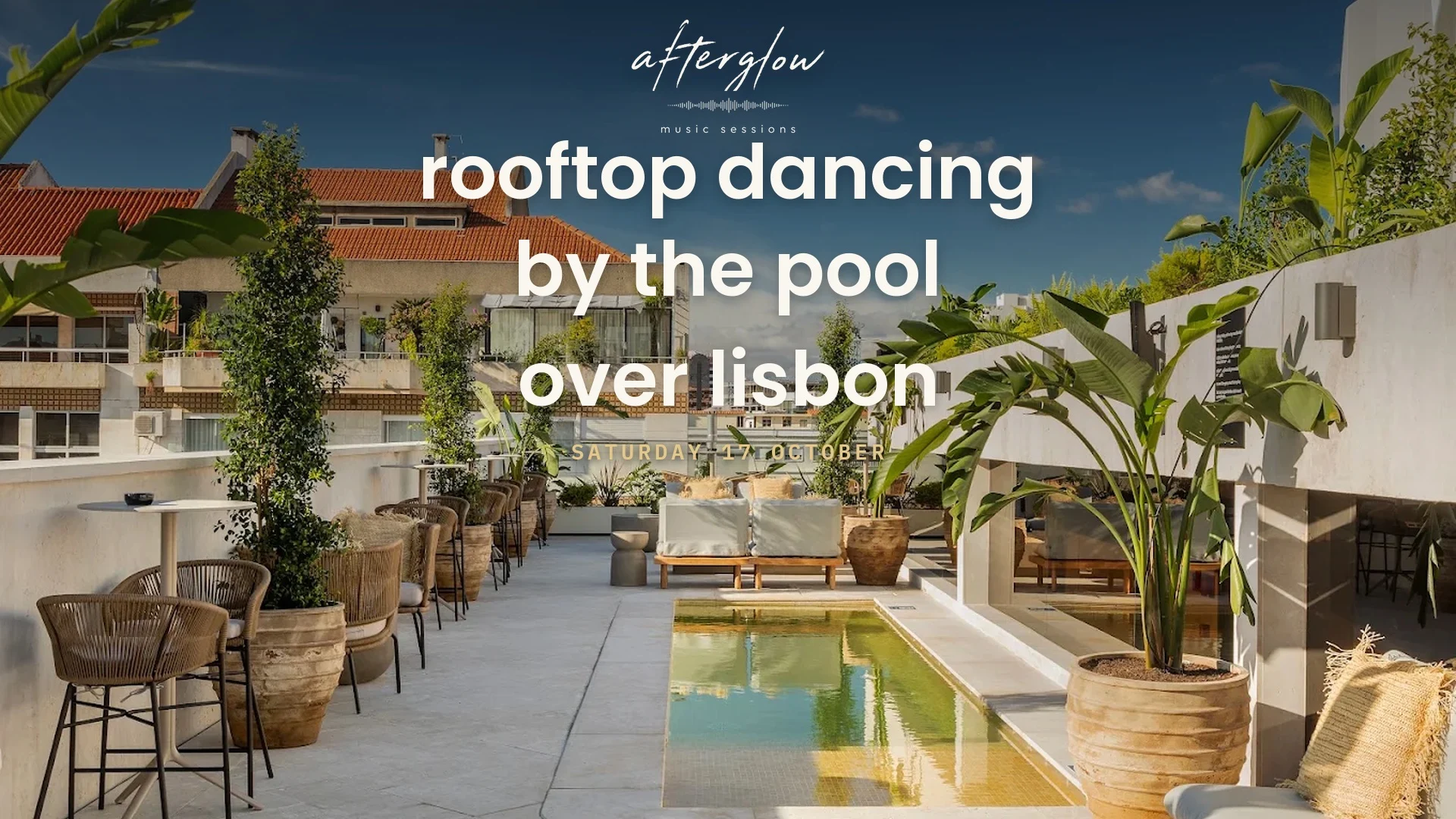 Hidden Rooftop Dancing By The Pool | Live Set Over Lisbon