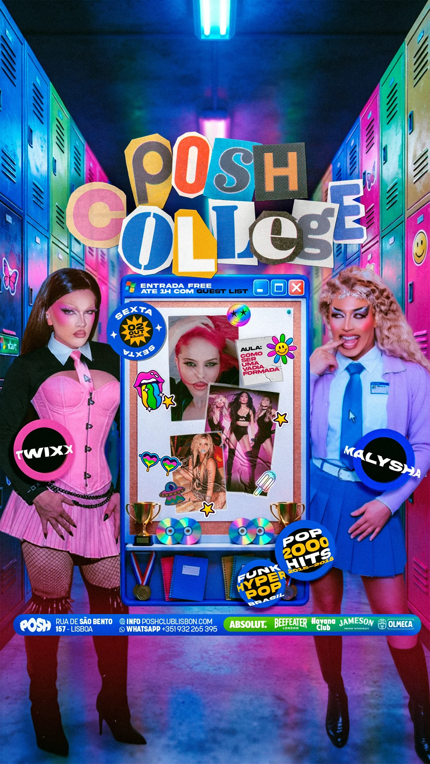 Posh College - Funk, Hyperpop E Pop 2000 Hits