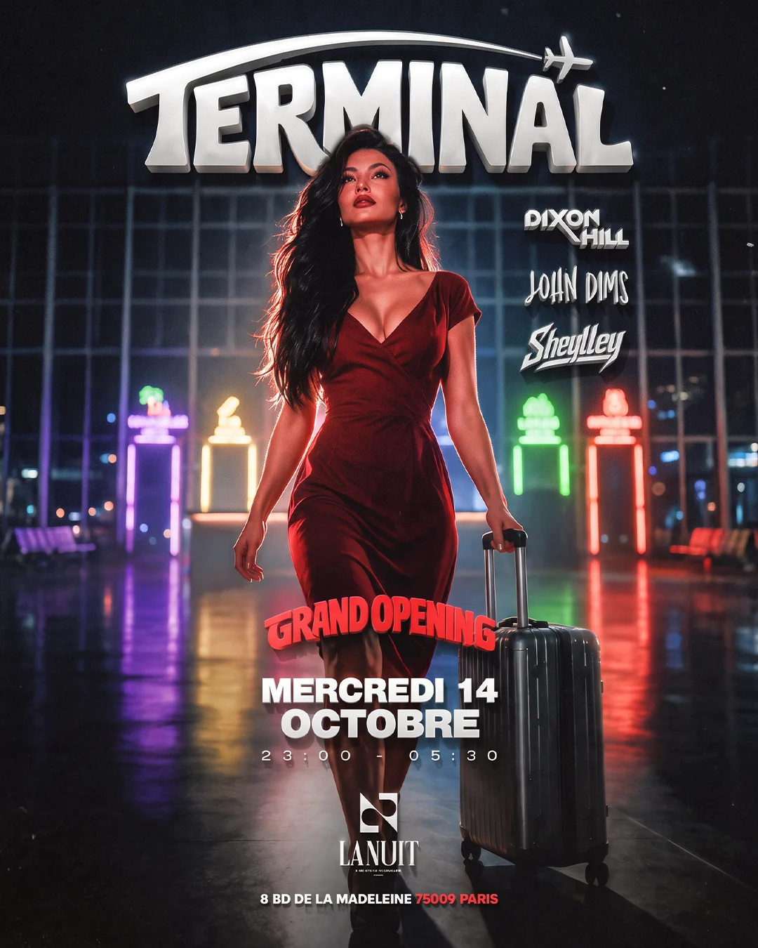 Terminal - Grand Opening - Mercredi 14 Octobre