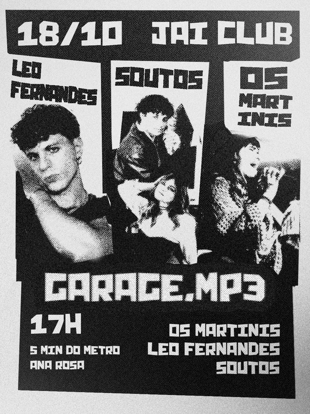 Garage.Mp3 - Os Martinis + Leo Fernandes + Soutos