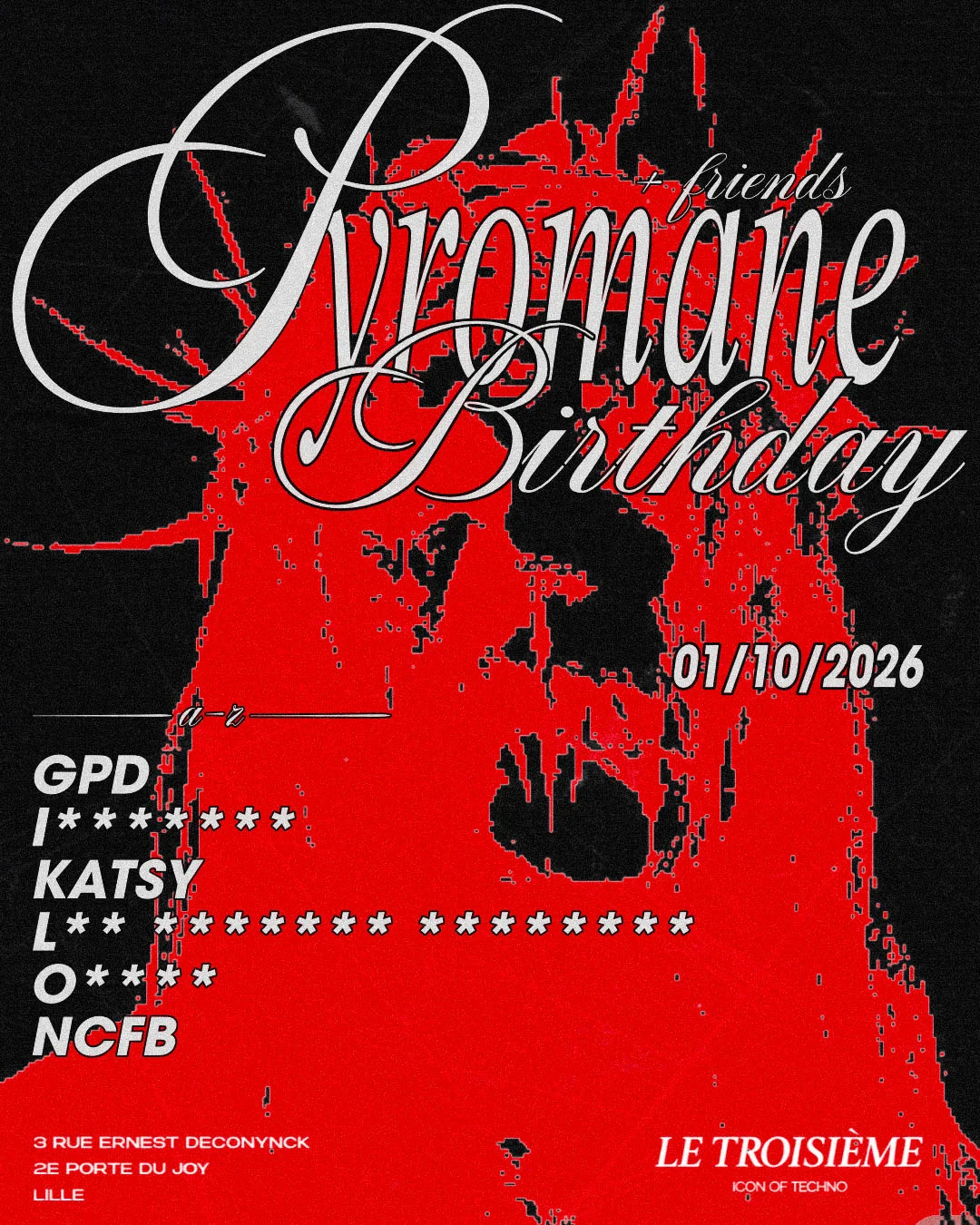 Pyromane Birthday And Friends