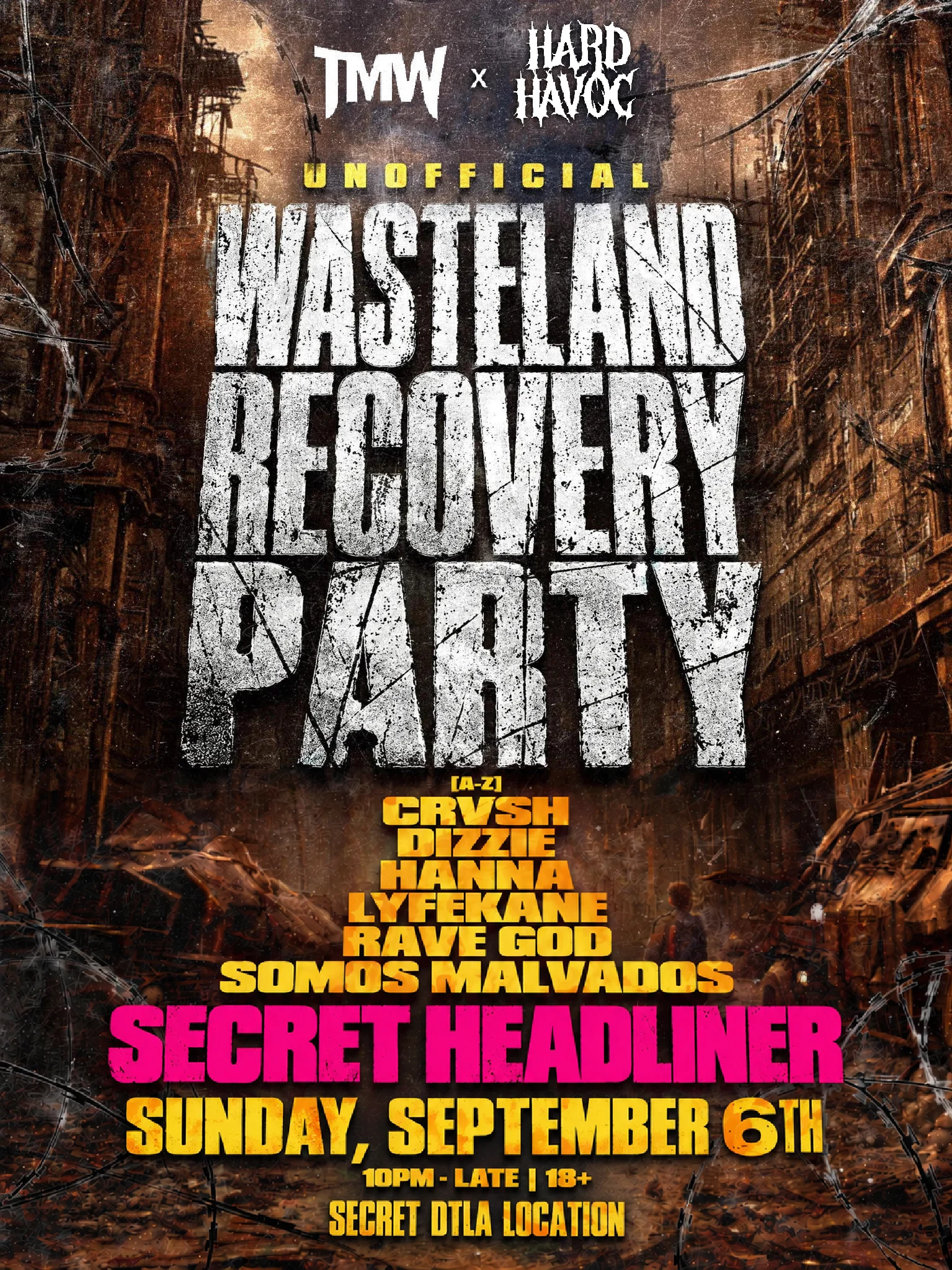 Wasteland Recovery Party - Tmw X Hard Havoc