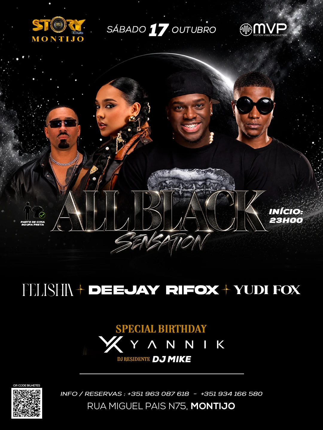 All Black Sensation Dj Rifox, Yudi Fox & Felishia  Dj Yannik
