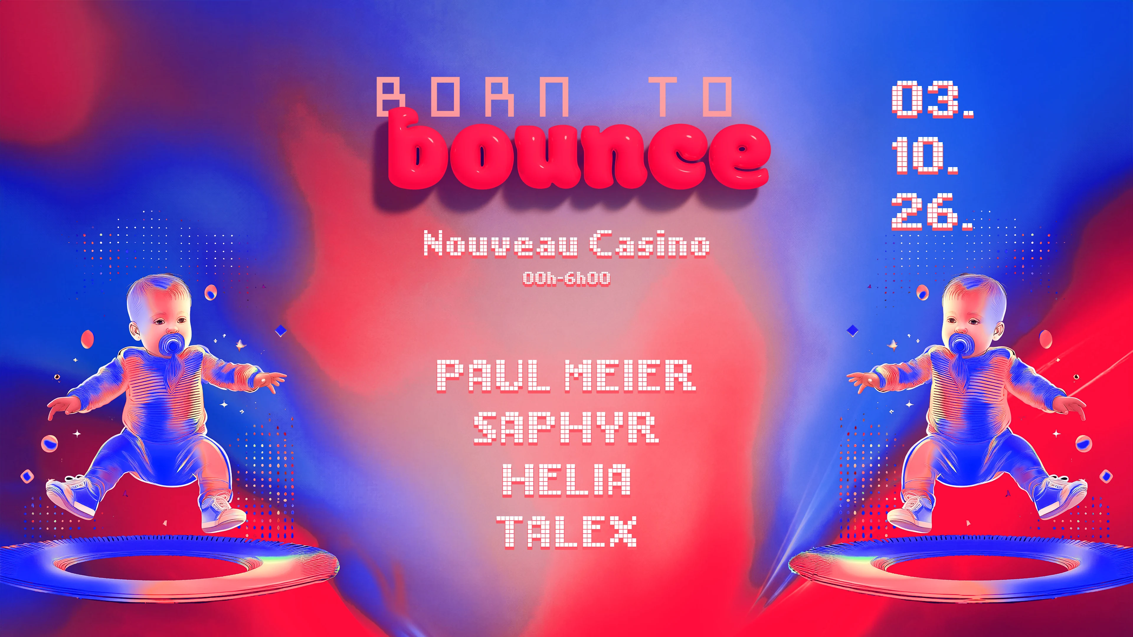 Born 2 Bounce : Paul Meier, Saphyr & More