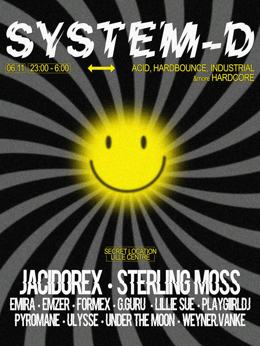 System-D : Jacidorex, Sterling Moss &More