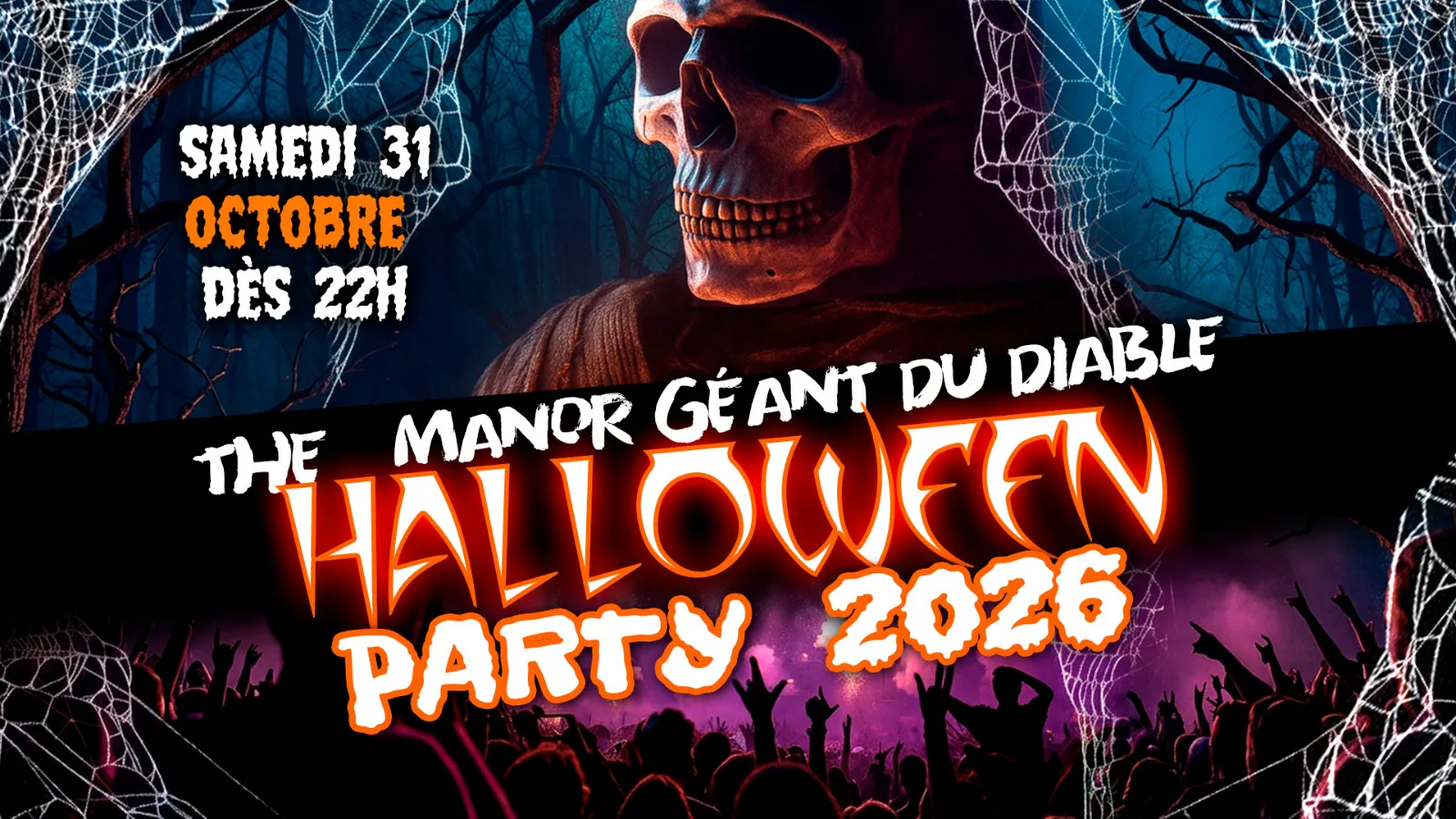 Le Manoir Geant Du Diable De Bagatelle Halloween Party 2026