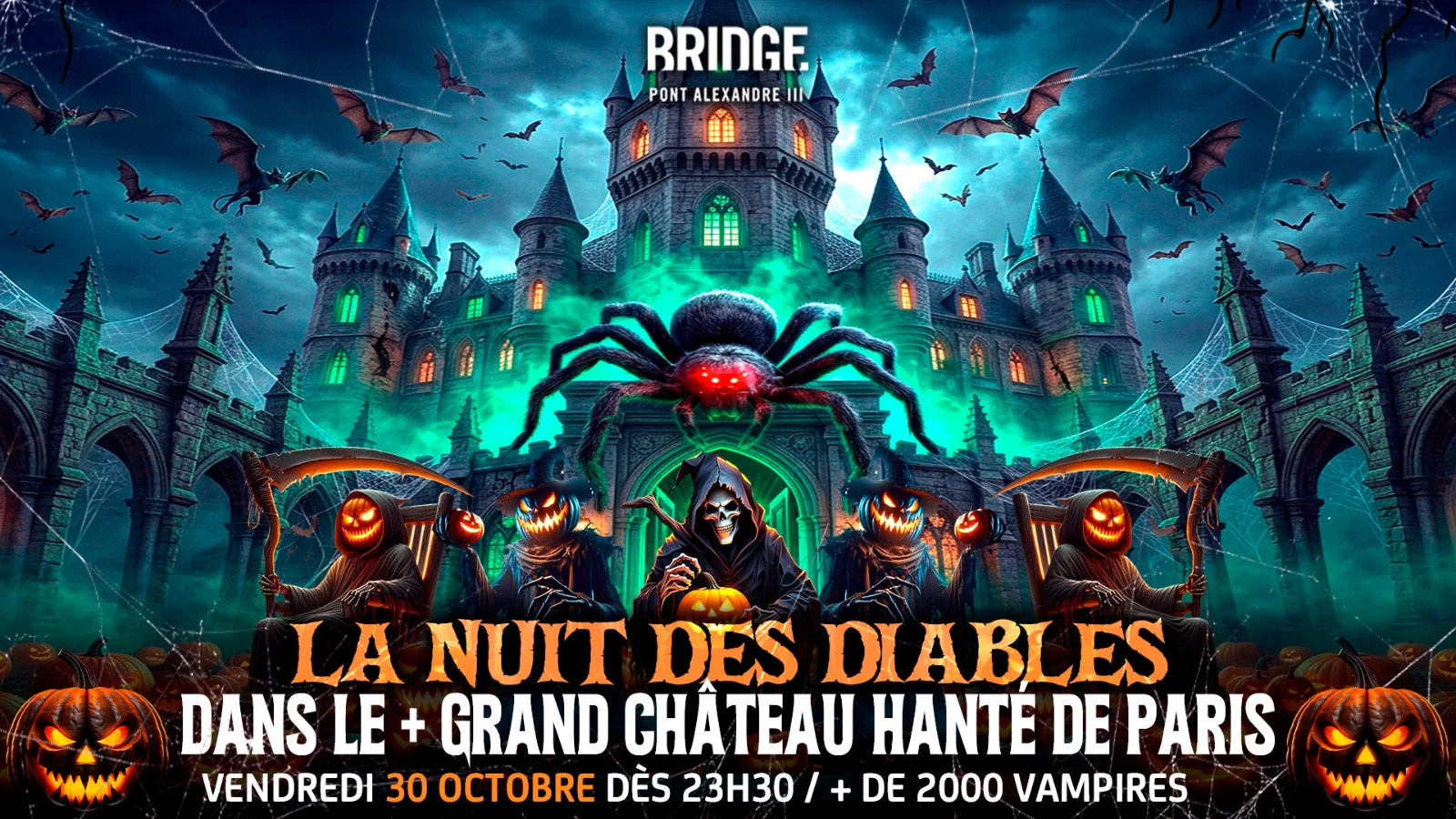 Bridge Club La Nuit Des Diables Halloween Le + Grand Chateau