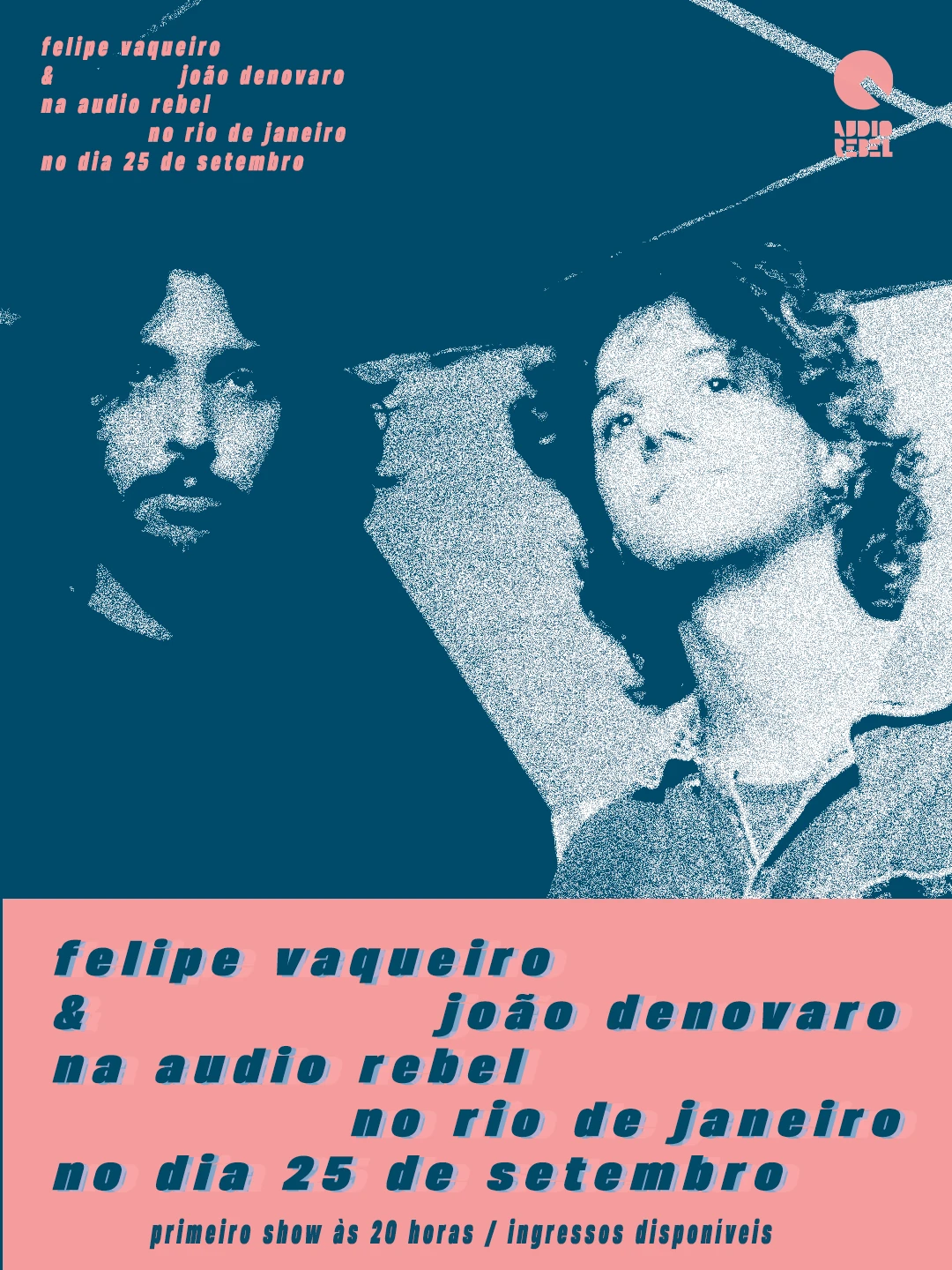 Felipe Vaqueiro + João Denovaro Na Audio Rebel