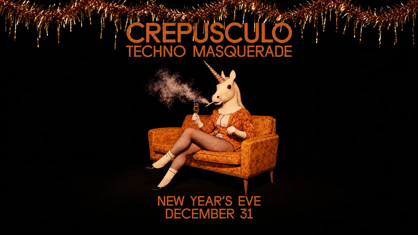 Crepusculo Techo Masquerade | New Year's Eve 🌲