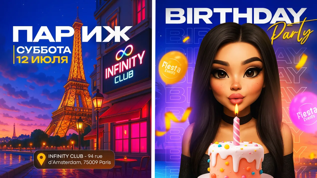 12.07 | Paris | Birthday Party