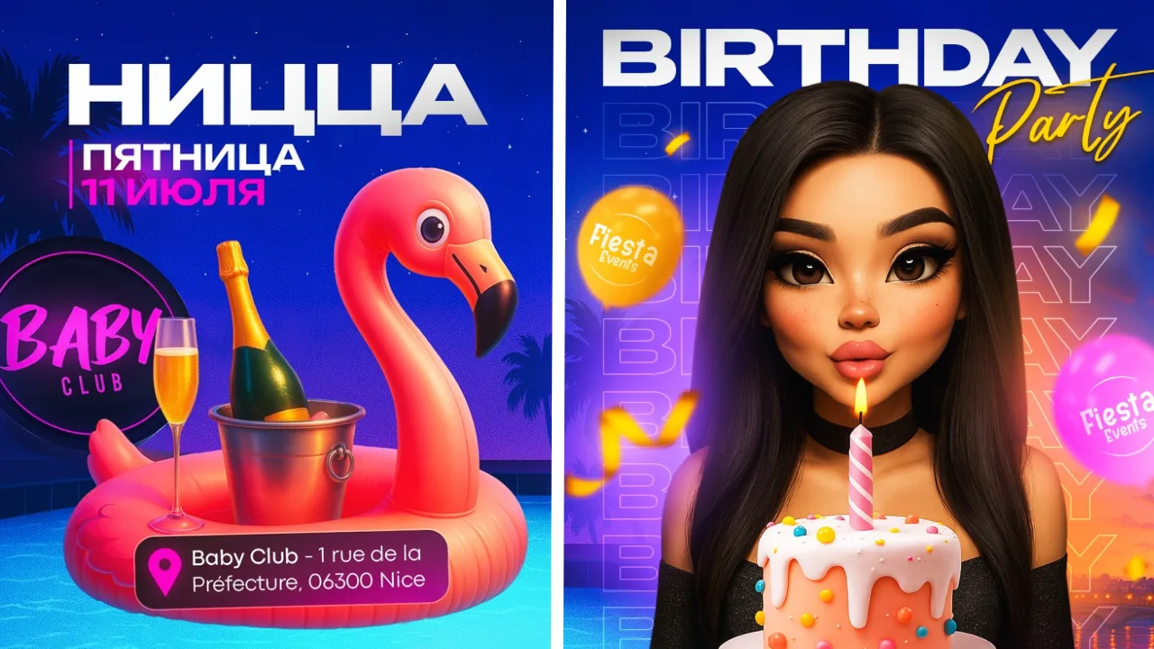 11.07 | Nice | Birthday Party