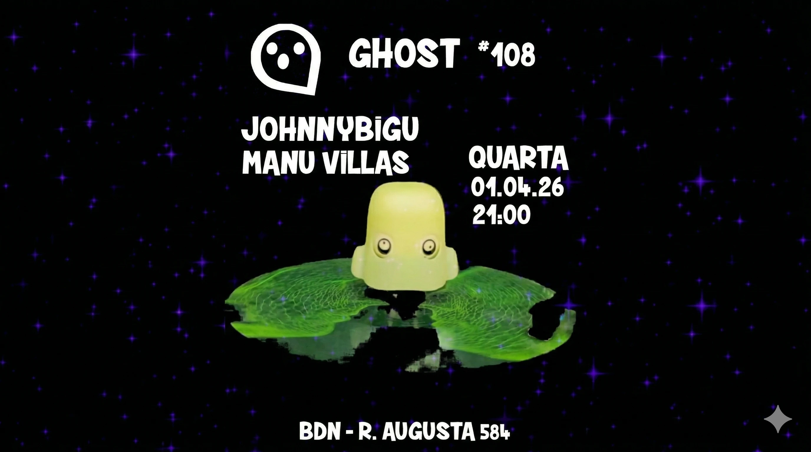 Ghost #108 — Johnnybigu, Manu Villas