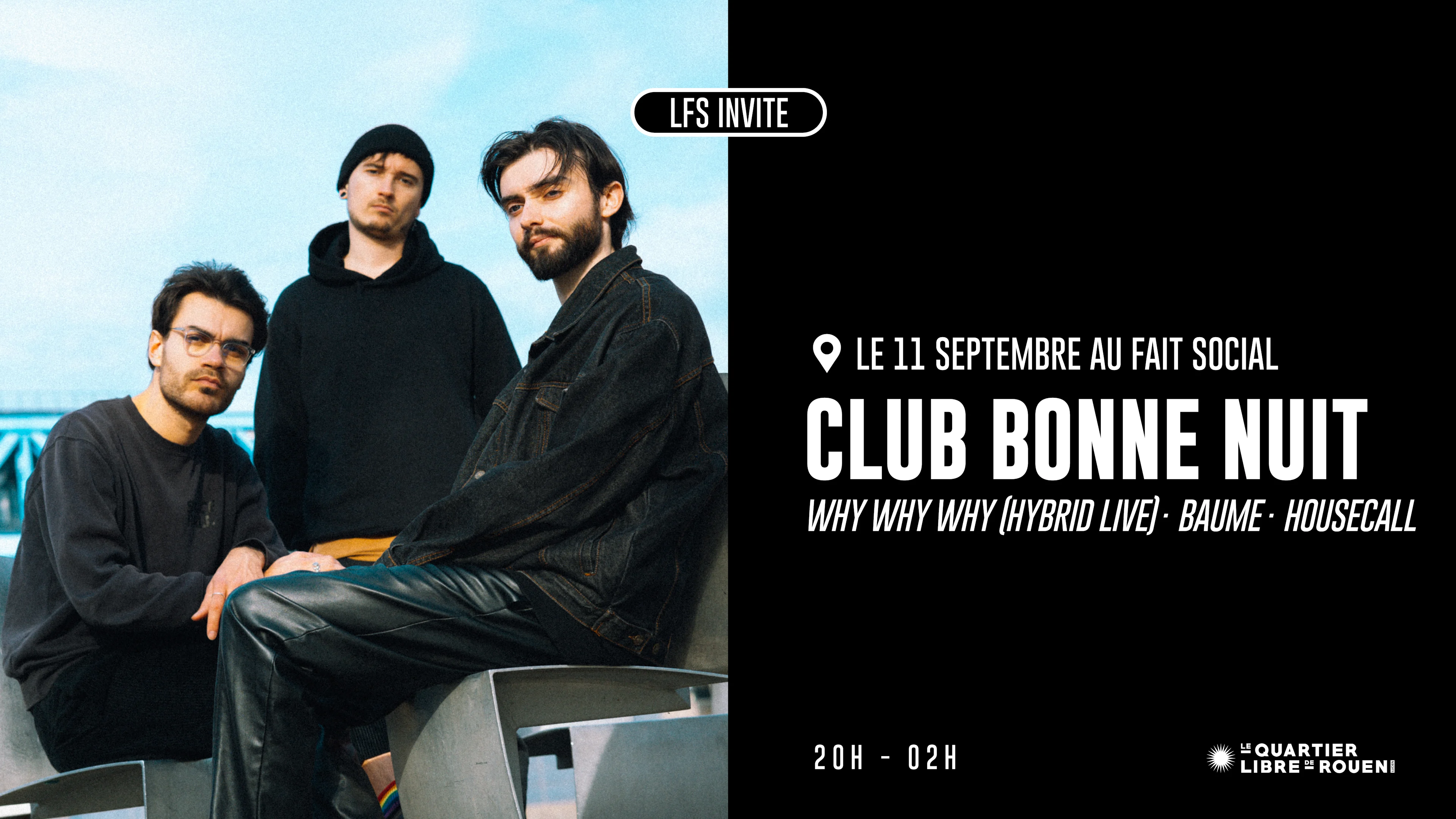 Lfs Invite Club Bonne Nuit - Why Why Why, Baume, Housecall
