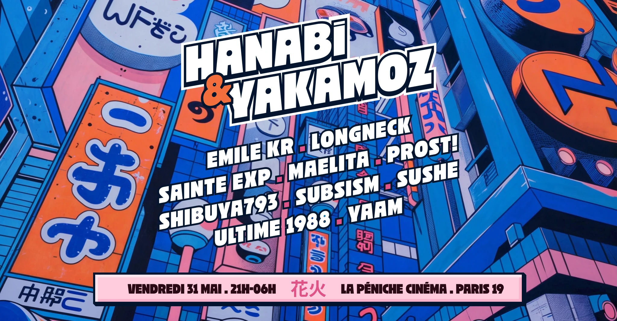 Hanabi & Yakamoz Invitent Maelita Et Subsism