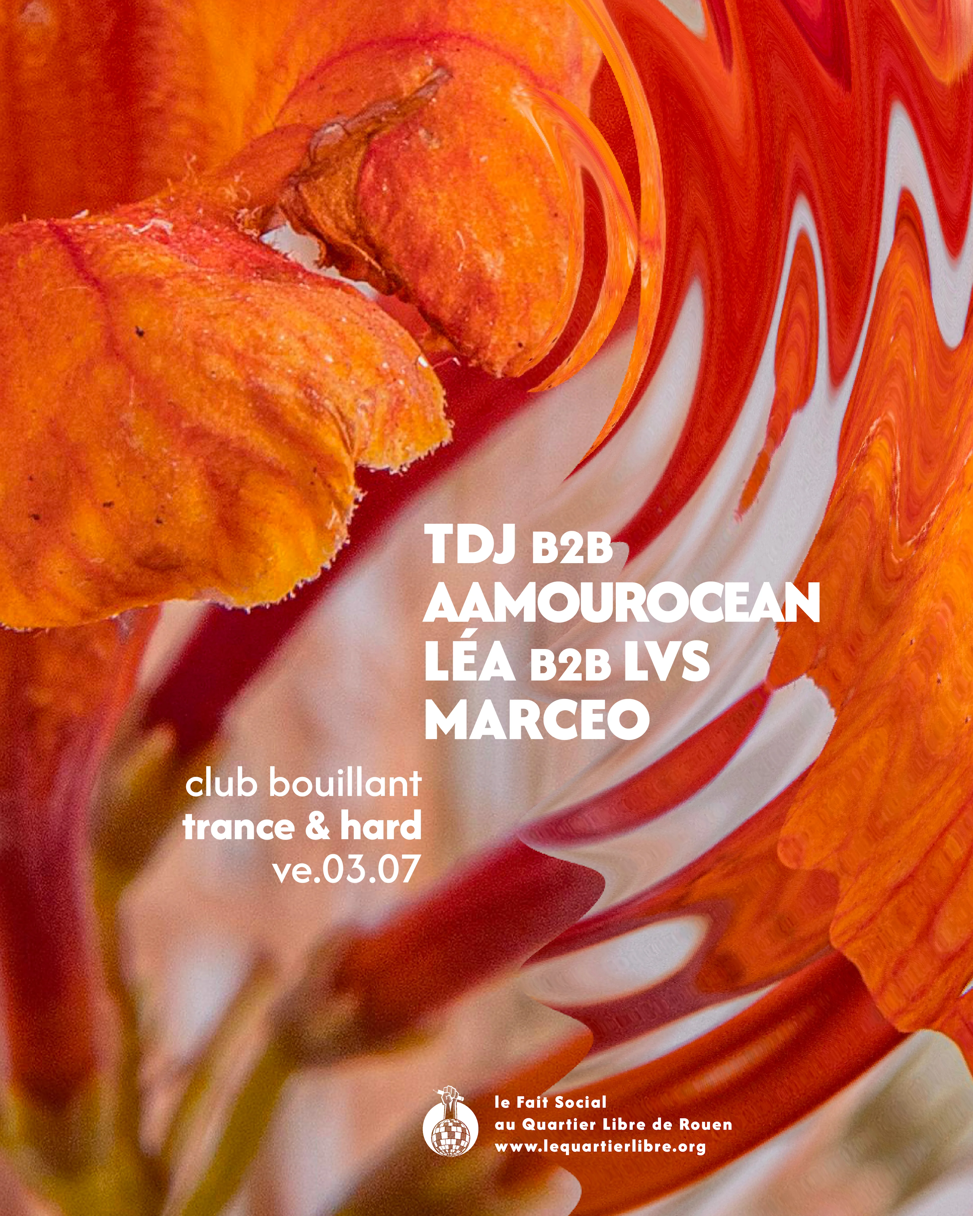 Club Bouillant - Tdj B2b Aamourocean (3h Set) · Léa B2b Lvs
