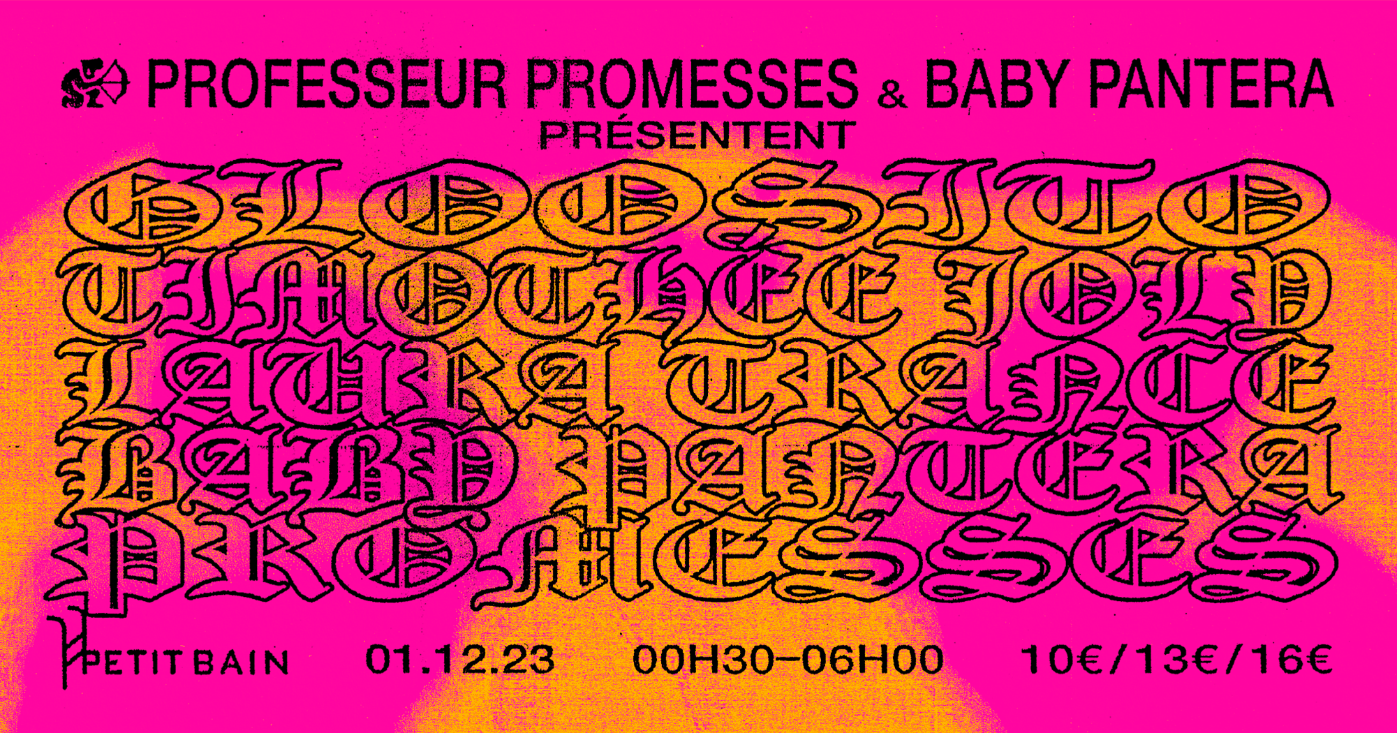 Professeur Promesses & Baby Pantera