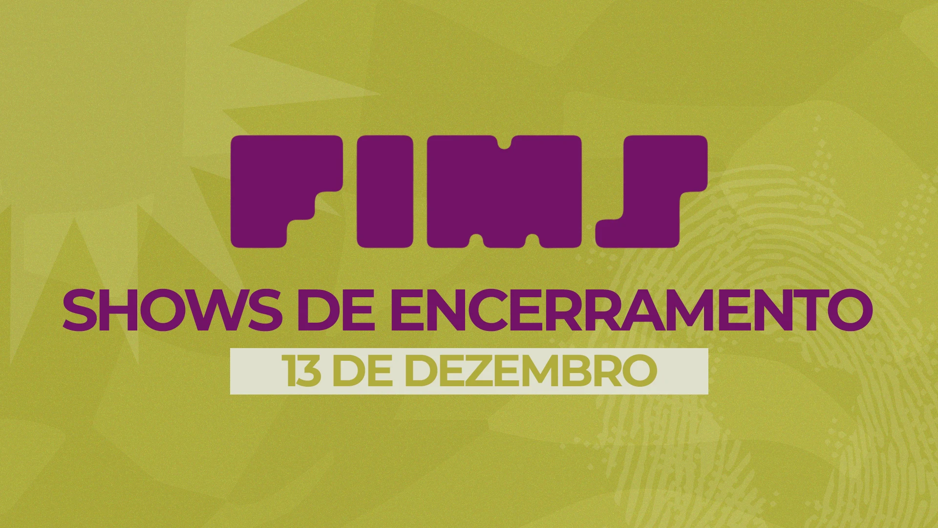 Shows De Encerramento Fims 2025