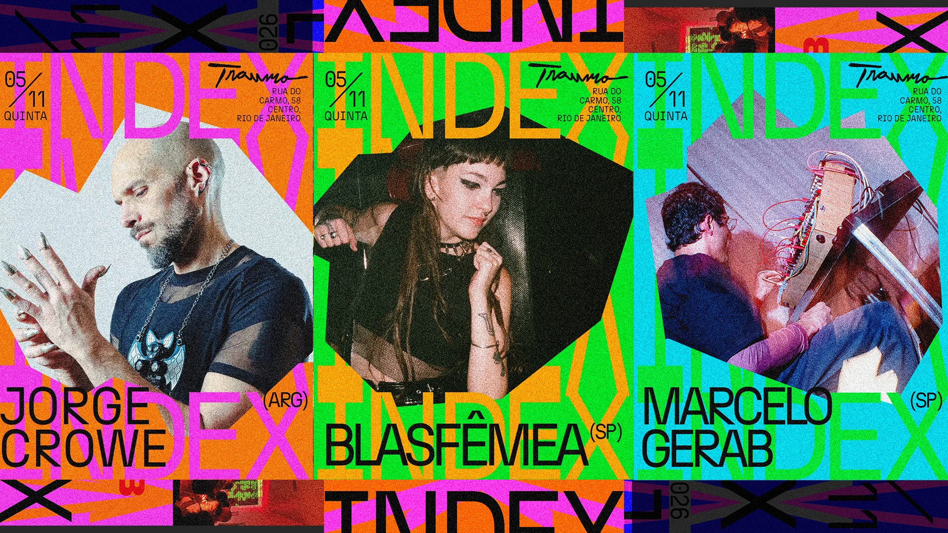 Festival Index 8ª Edição • Trauma • 5 De Novembro
