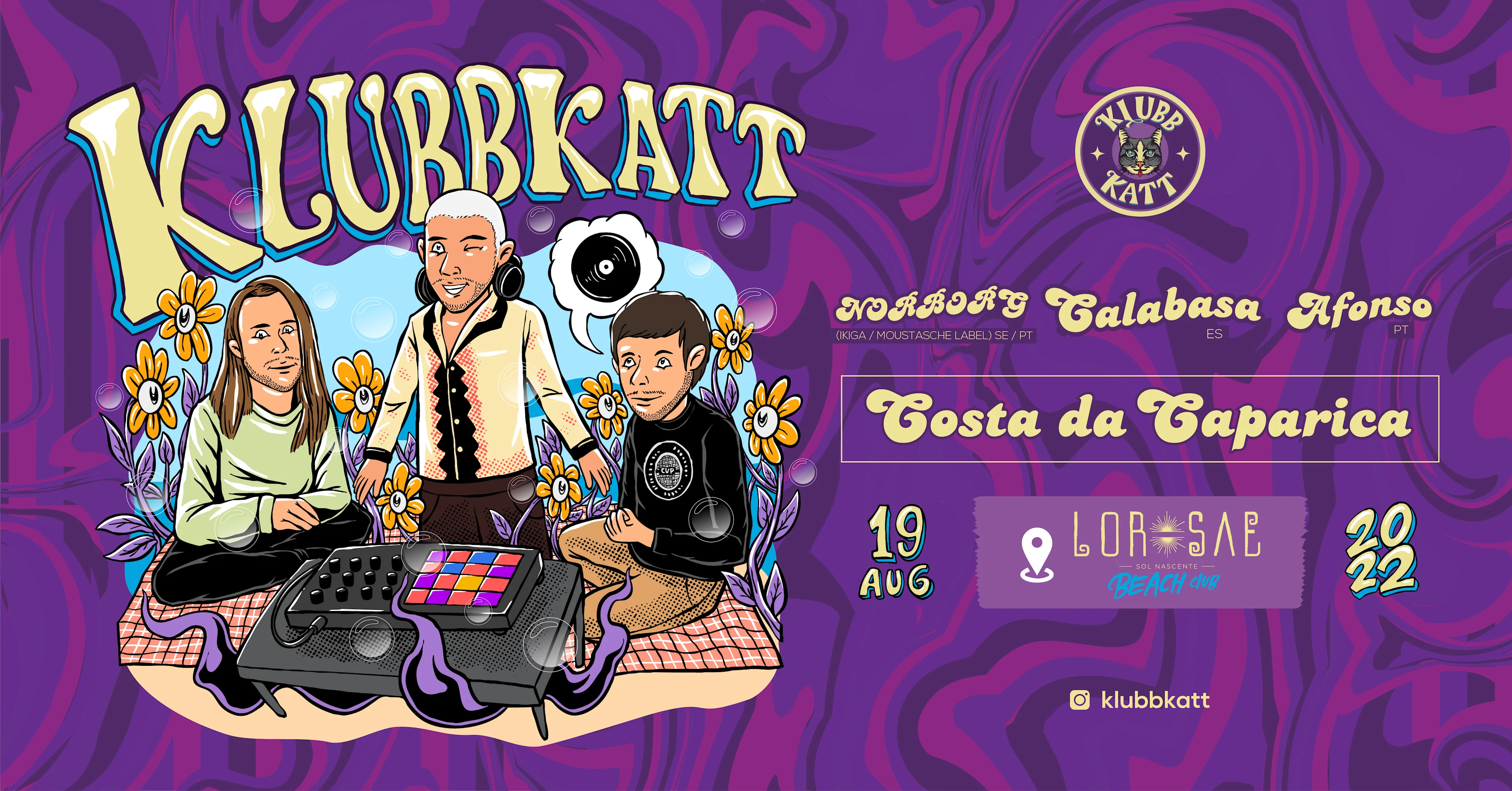 Klubb Katt: Kattnip W/ Calabasa, Afonso & Norborg