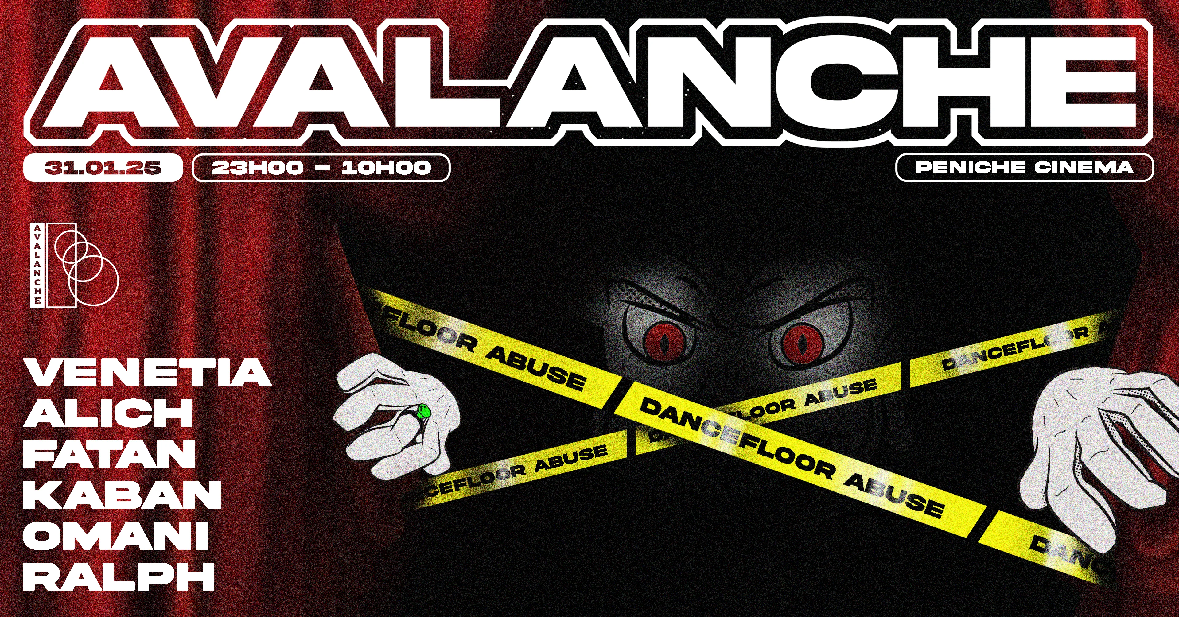 Avalanche W/ Venetia & Alich - Péniche Cinéma