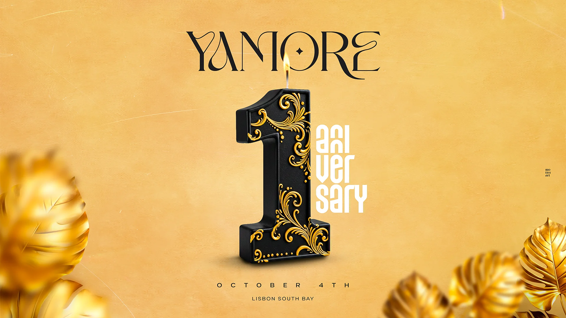 Yamore 1st Anniversary X Cabana Beach Bar | October 4th