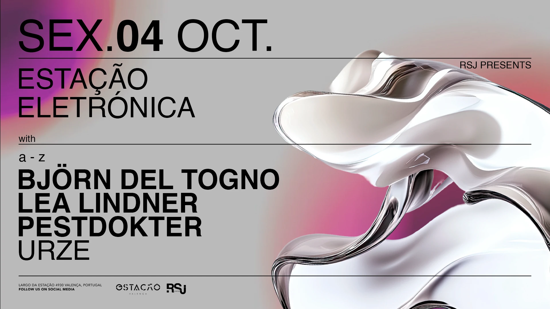 Estação Eletrónica C/ Björn Del Togno, Pestdokter, And More!