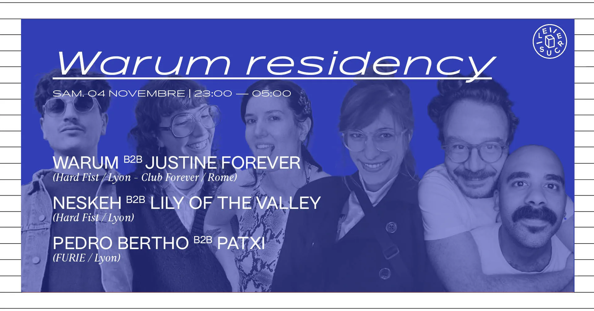 Warum Residency W/ Justine Forever / Pedro Bertho...