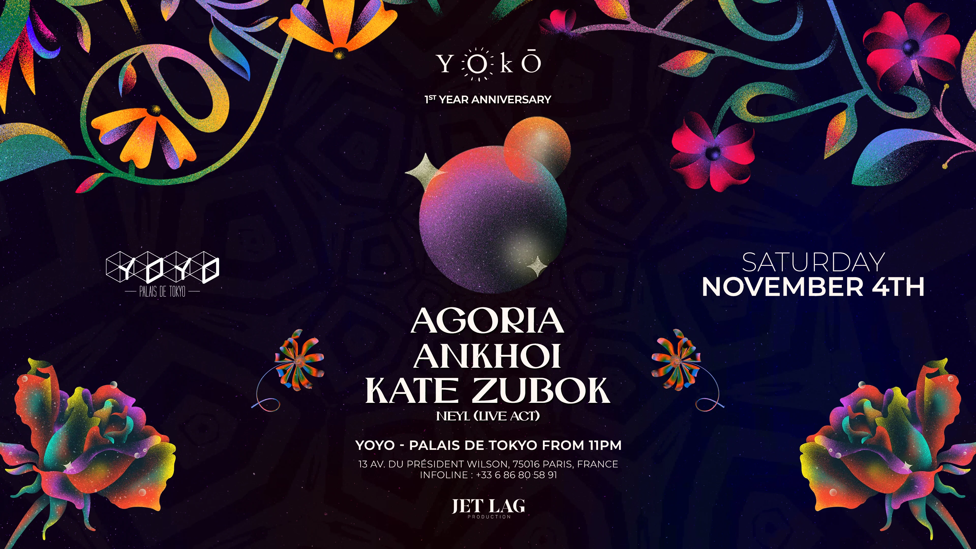 Yoko Invite Agoria, Ankhoï & Kate Zubok