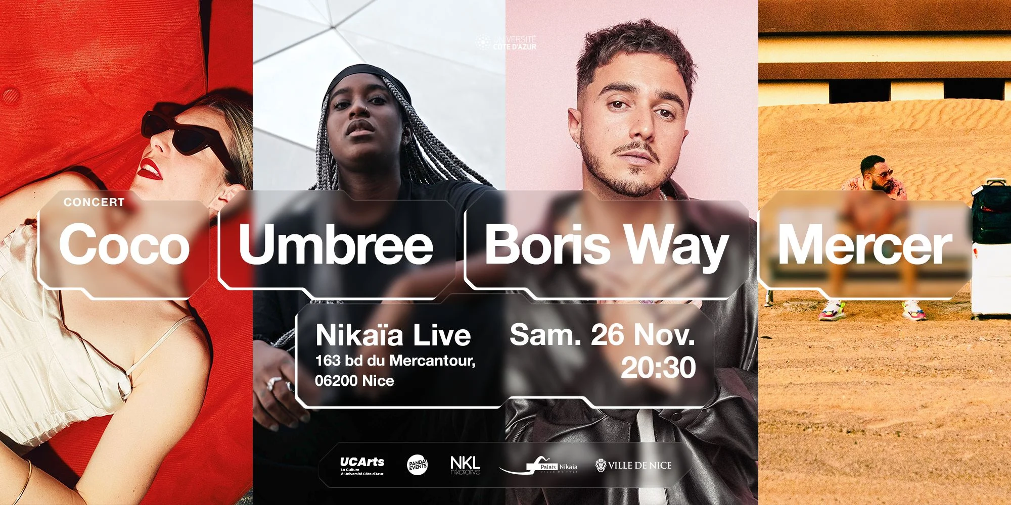 Panda X Ucarts // Boris Way + Mercer + Coco + Umbree